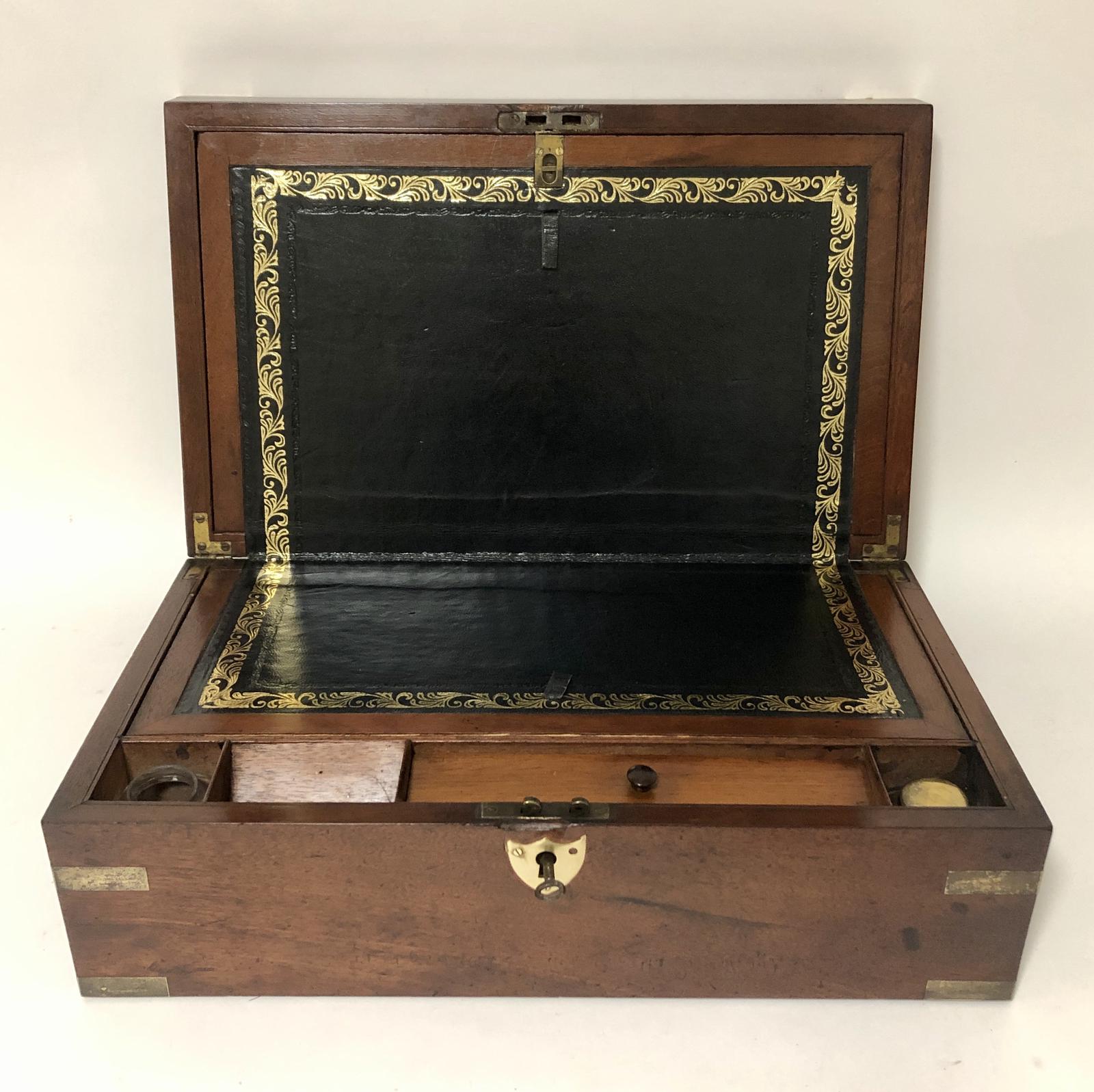 Antique Victorian Mahogany Writing Slope Box (1 of 16) Antique Victorian Mahogany Writing Slope Box (1 of 16)