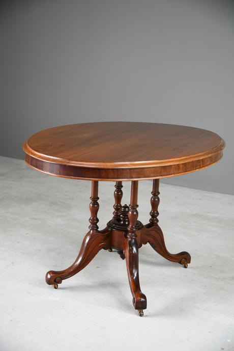Victorian Oval Snap Top Centre / Dining Table (1 of 13) Victorian Oval Snap Top Centre / Dining Table (1 of 13)