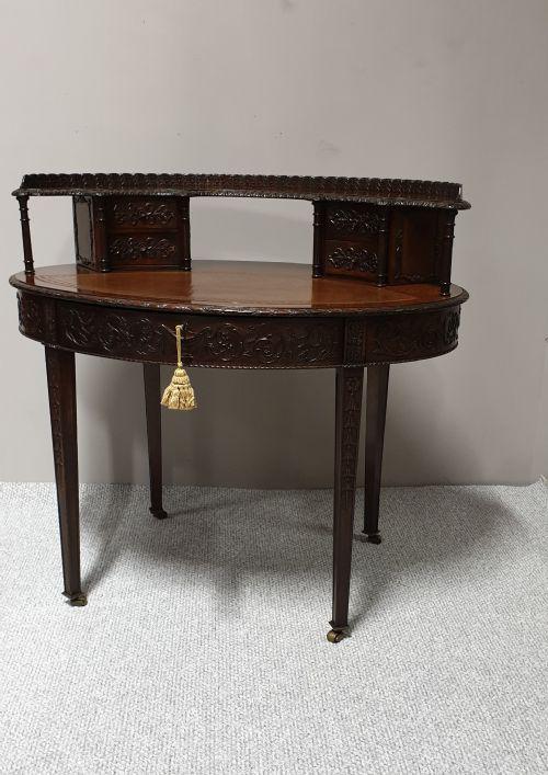 Irish Mahogany Desk 'Robert Strahan' (1 of 1) Irish Mahogany Desk 'Robert Strahan' (1 of 1)