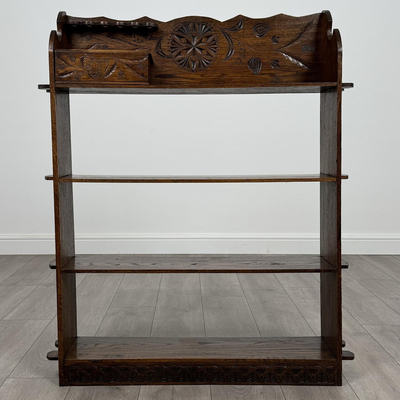 Antique 20th Century Small Art Nouveau Style Bookcase In Oak (1 of 10) Antique 20th Century Small Art Nouveau Style Bookcase In Oak (1 of 10)