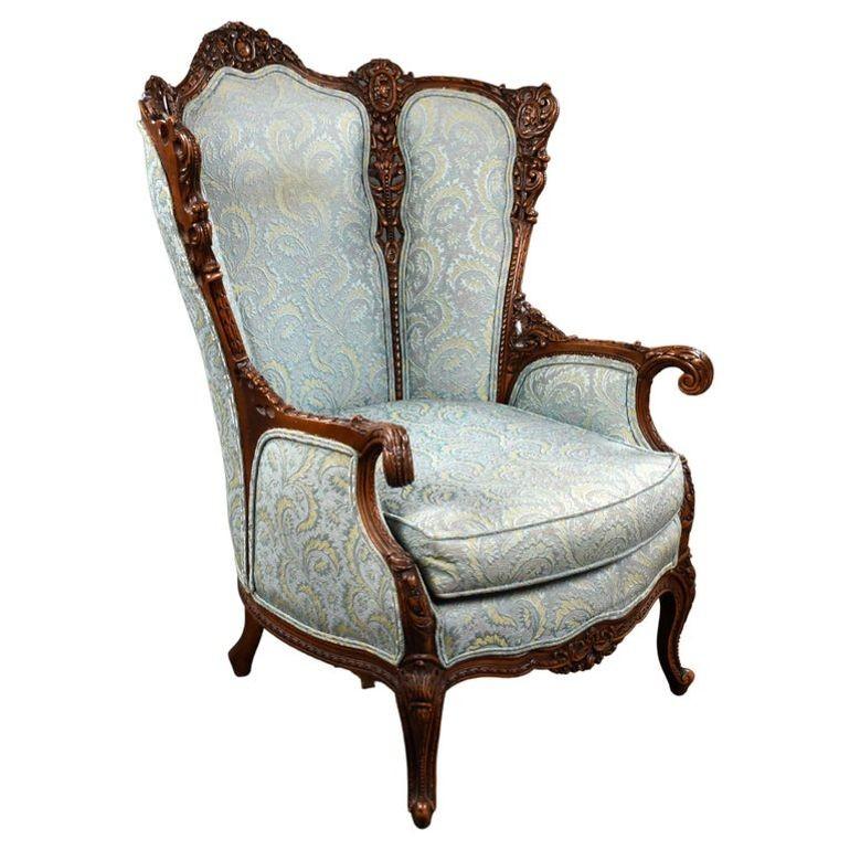 19th Century Walnut Armchair (1 of 18)