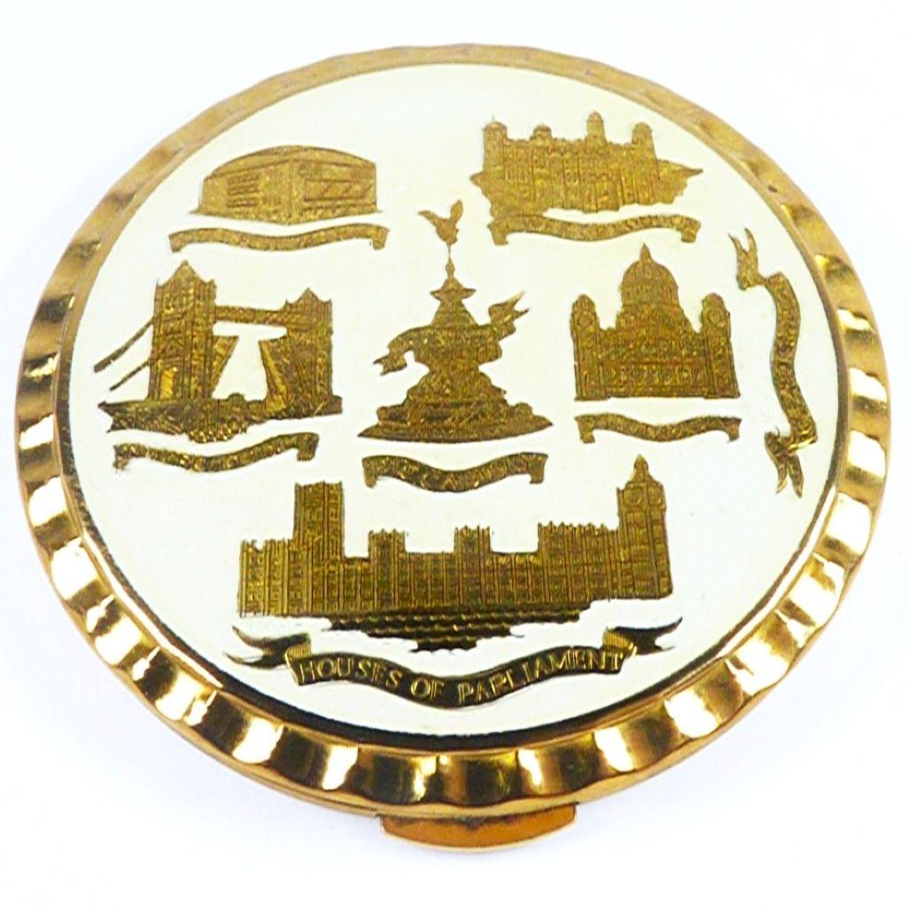 Vintage London Makeup Compact 1950s (1 of 7)