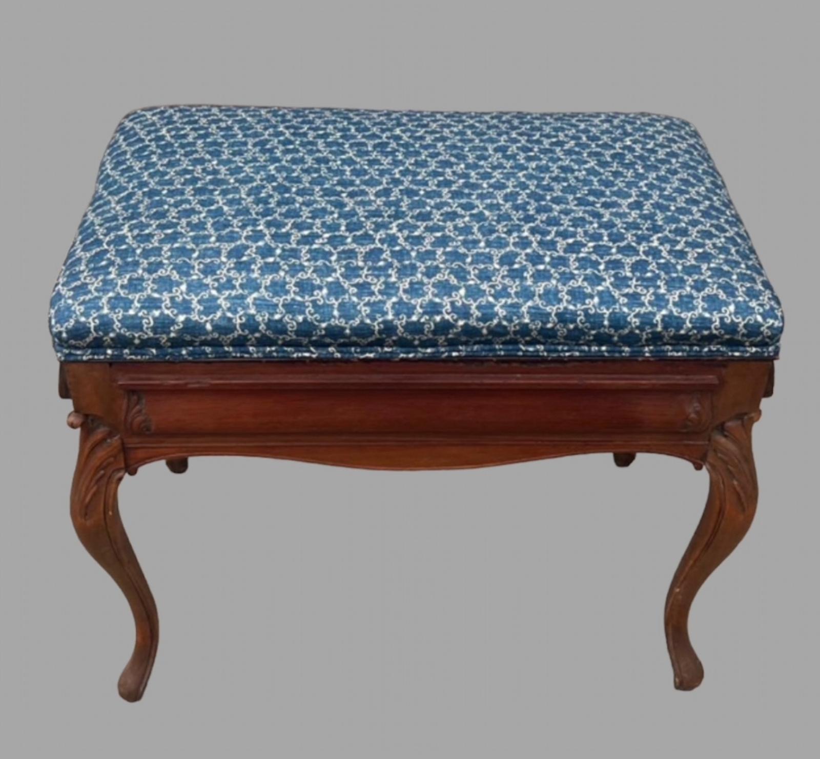 19th Century French Piano Stool (1 of 4)