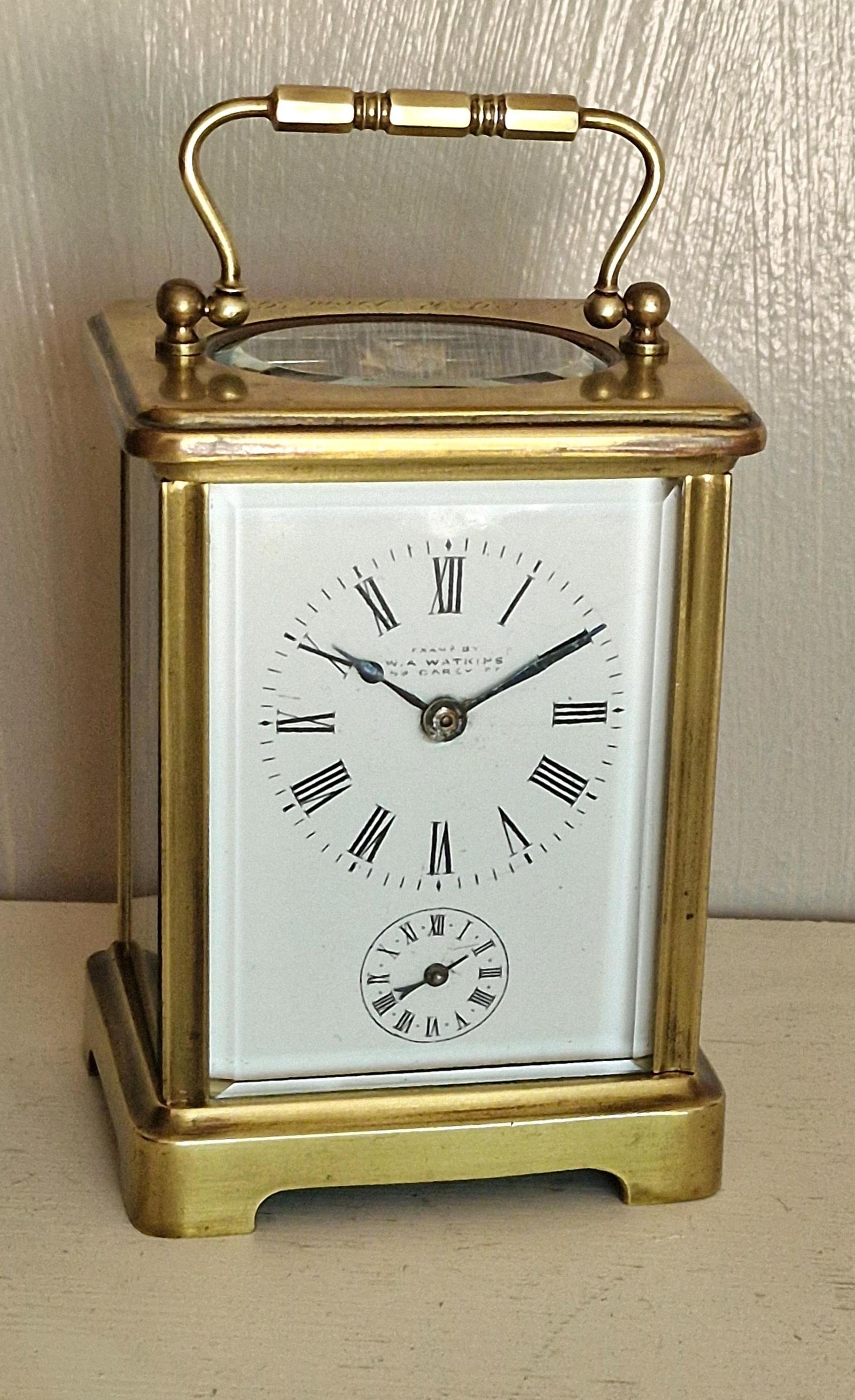 A French Carriage Clock, Alarm Feature (1 of 6)