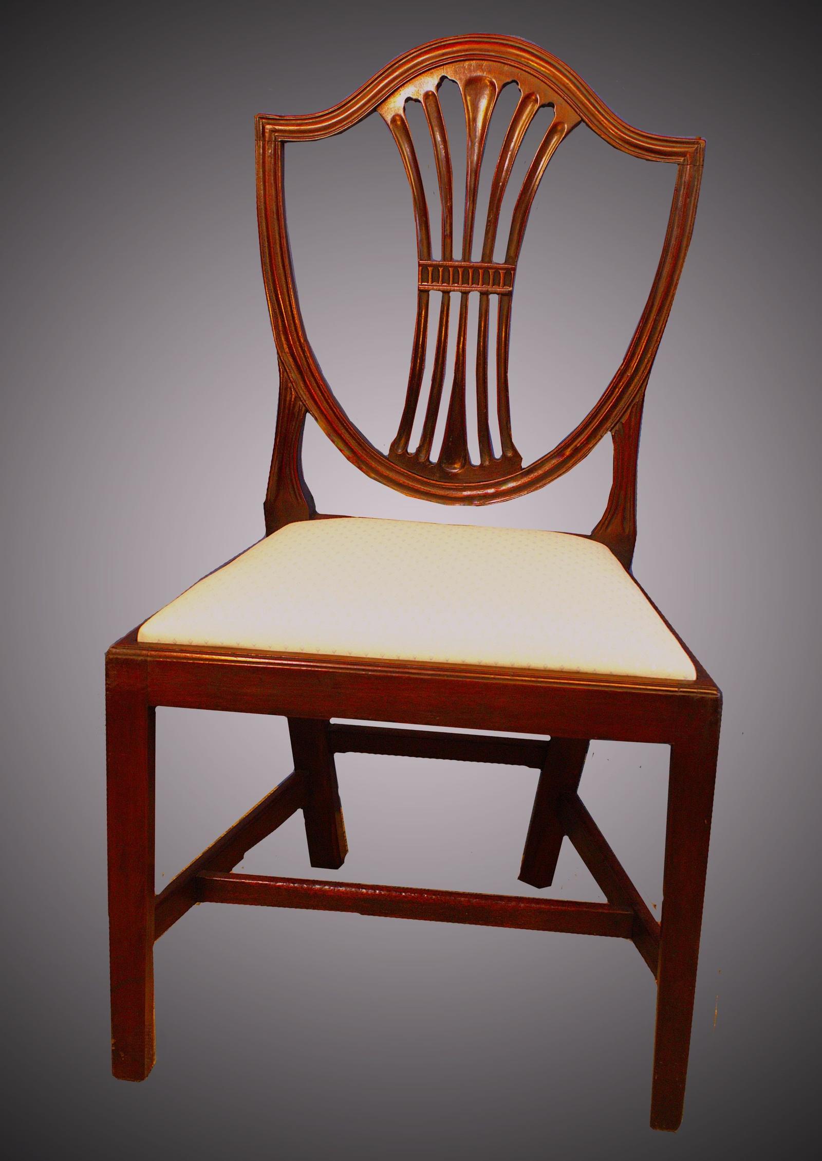 19th Century Hepplewhite Mahogany Single Antique Chair (1 of 13) 19th Century Hepplewhite Mahogany Single Antique Chair (1 of 13)