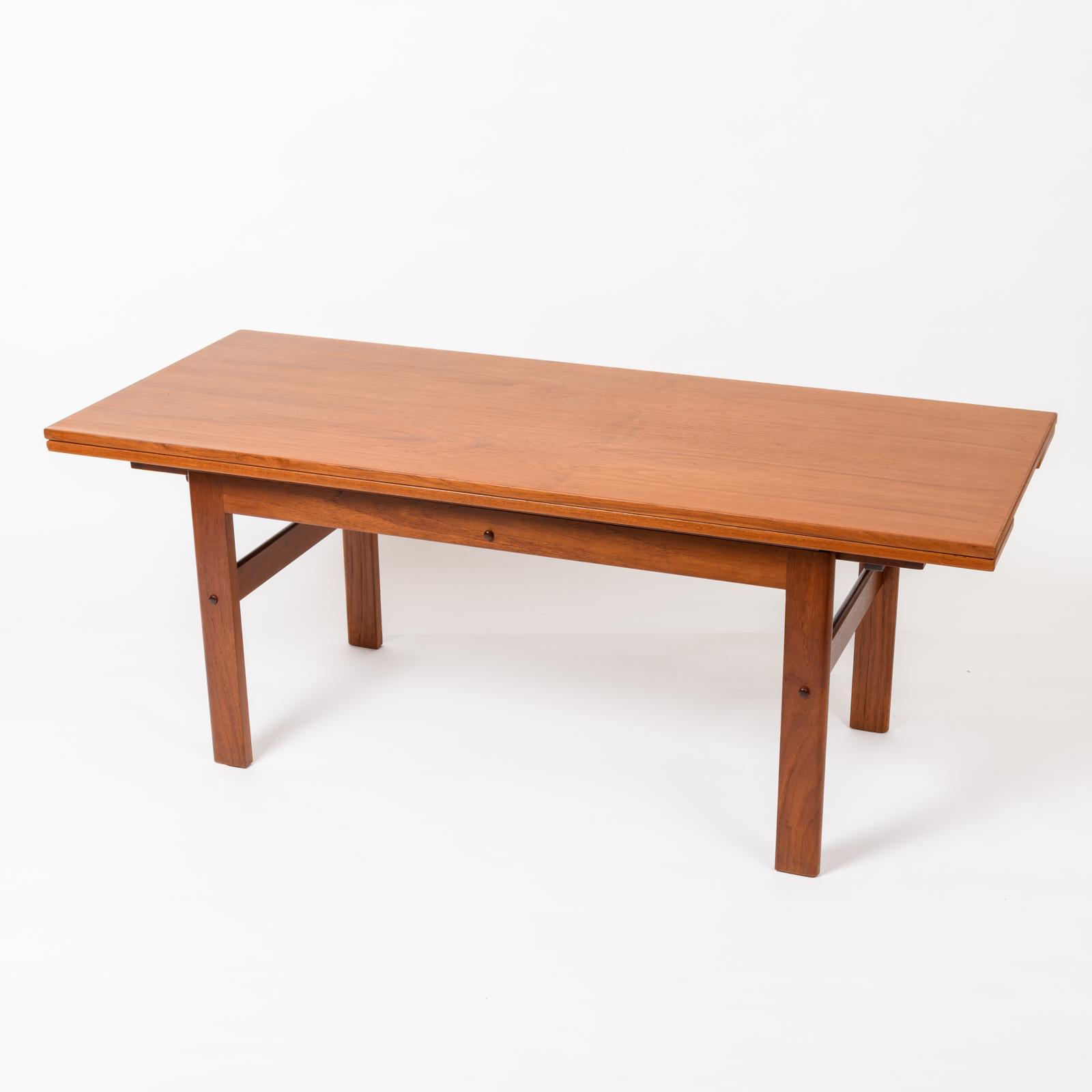 Kai Kristiansen for Vinde Møbelfabrik (VM Møbler), Rise-and-fall Metamorphic Table (1 of 16)