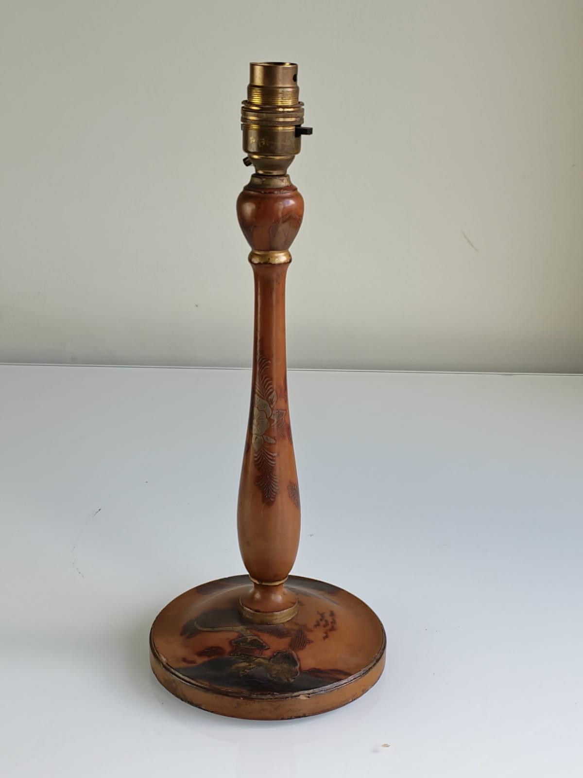 Antique Chinoiserie Table Lamp (1 of 6)