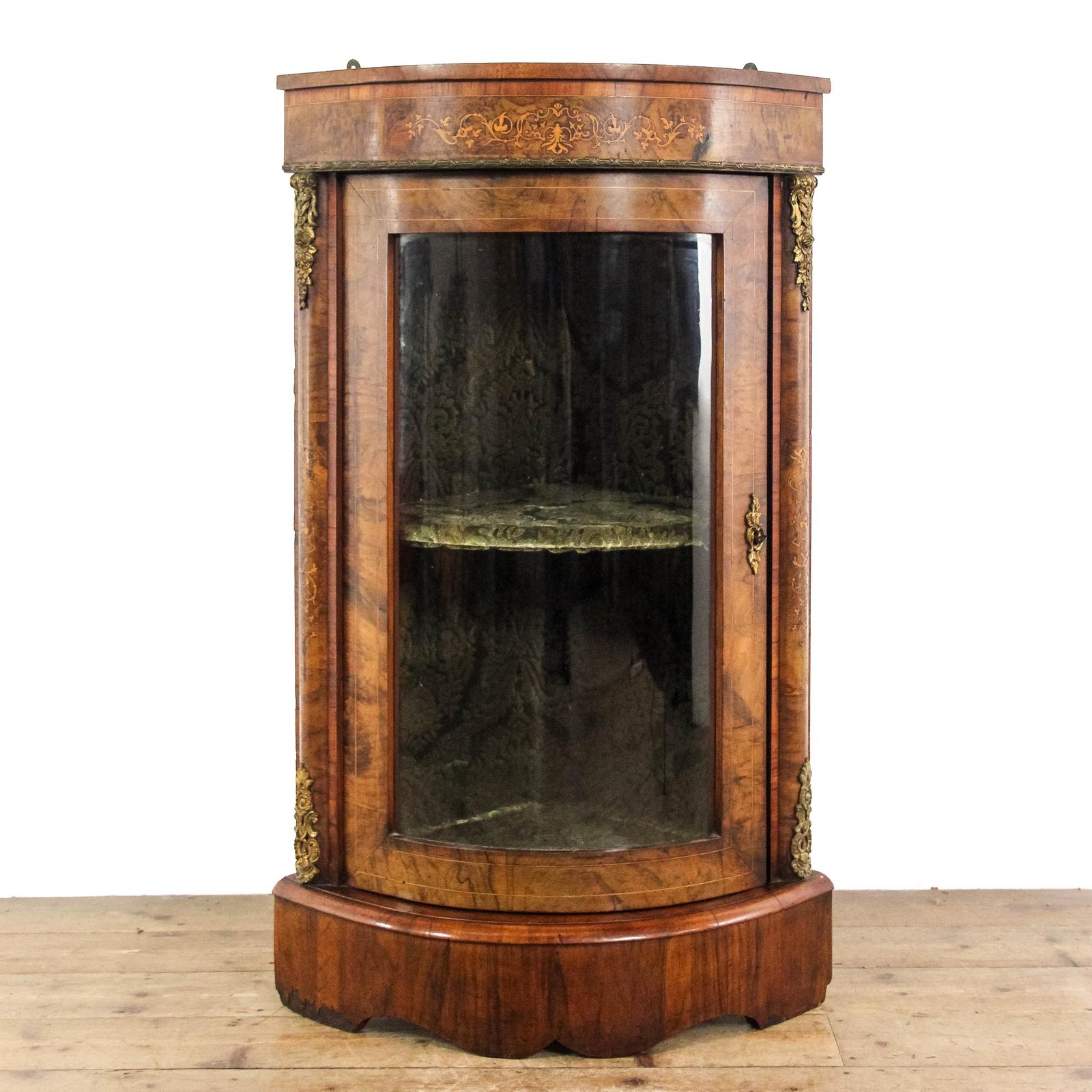 Antique Victorian Inlaid Bow Front Corner Cupboard (1 of 10) Antique Victorian Inlaid Bow Front Corner Cupboard (1 of 10)