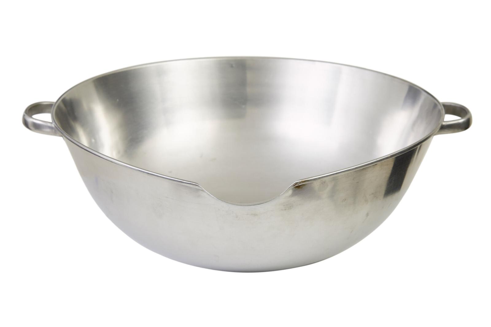Mid Century Stainless Steel Bowl (1 of 5)