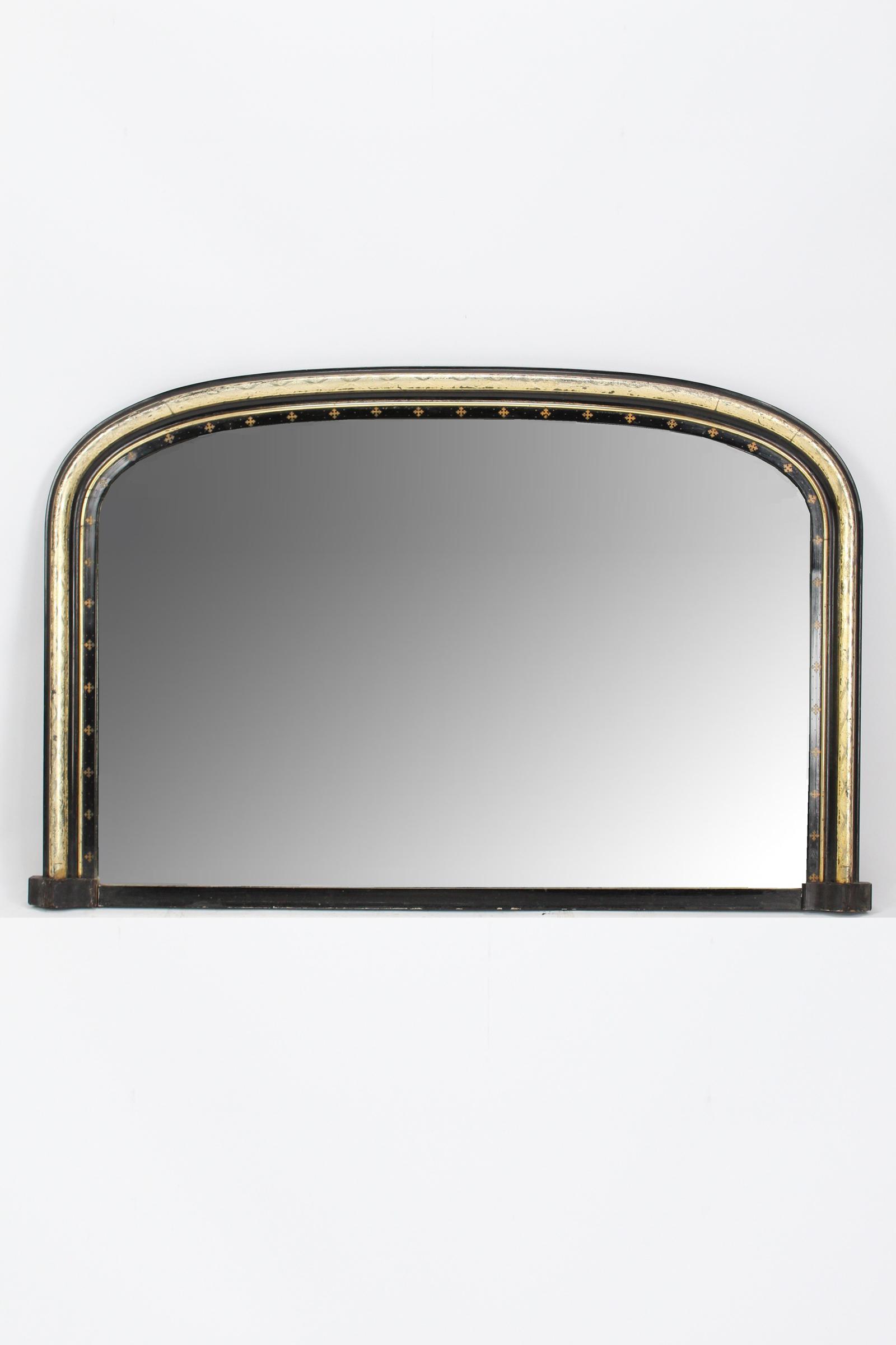 Victorian Gothic Revival Overmantle Mirror (1 of 13) Victorian Gothic Revival Overmantle Mirror (1 of 13)