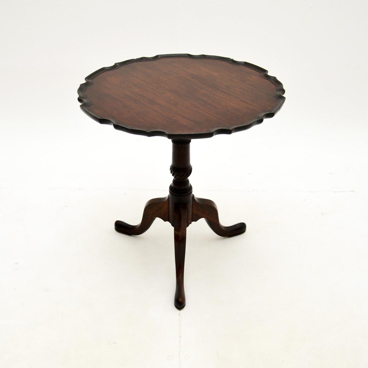 Antique Mahogany Occasional Side Table (1 of 5)