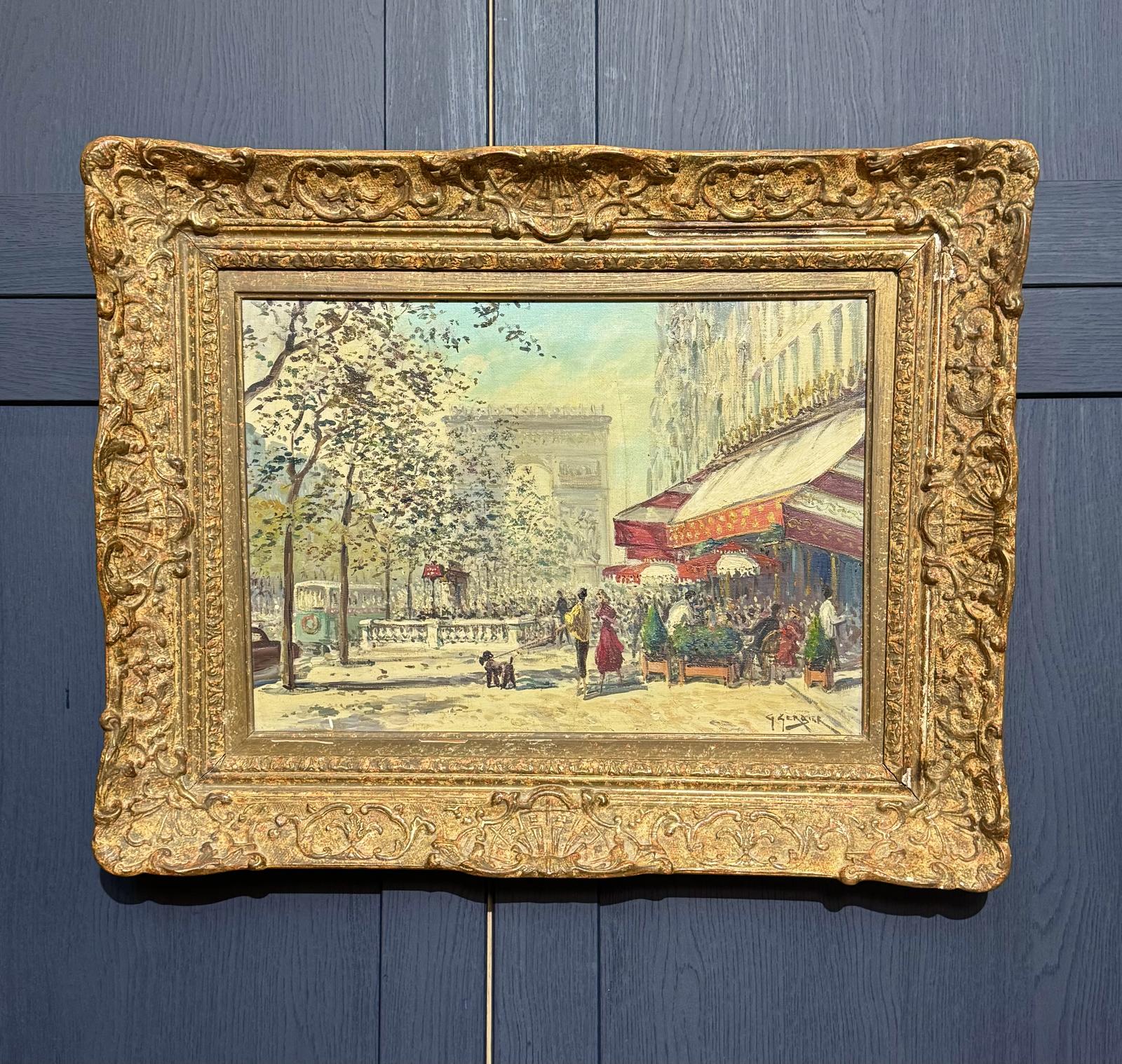 Georges Gerbier 1906-1983 Oil on Canvas “la Madeleine” (1 of 10) Georges Gerbier 1906-1983 Oil on Canvas “la Madeleine” (1 of 10)