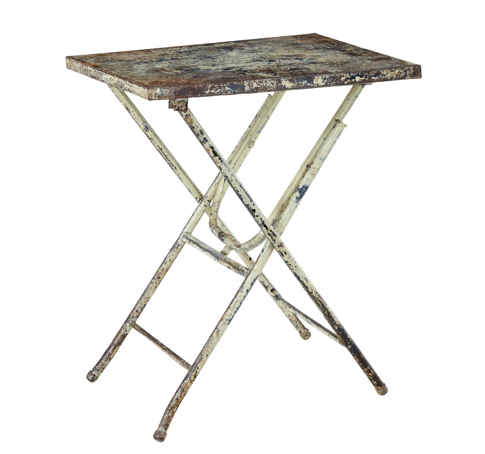 Mid Century Industrial Folding Side Table (1 of 7) Mid Century Industrial Folding Side Table (1 of 7)