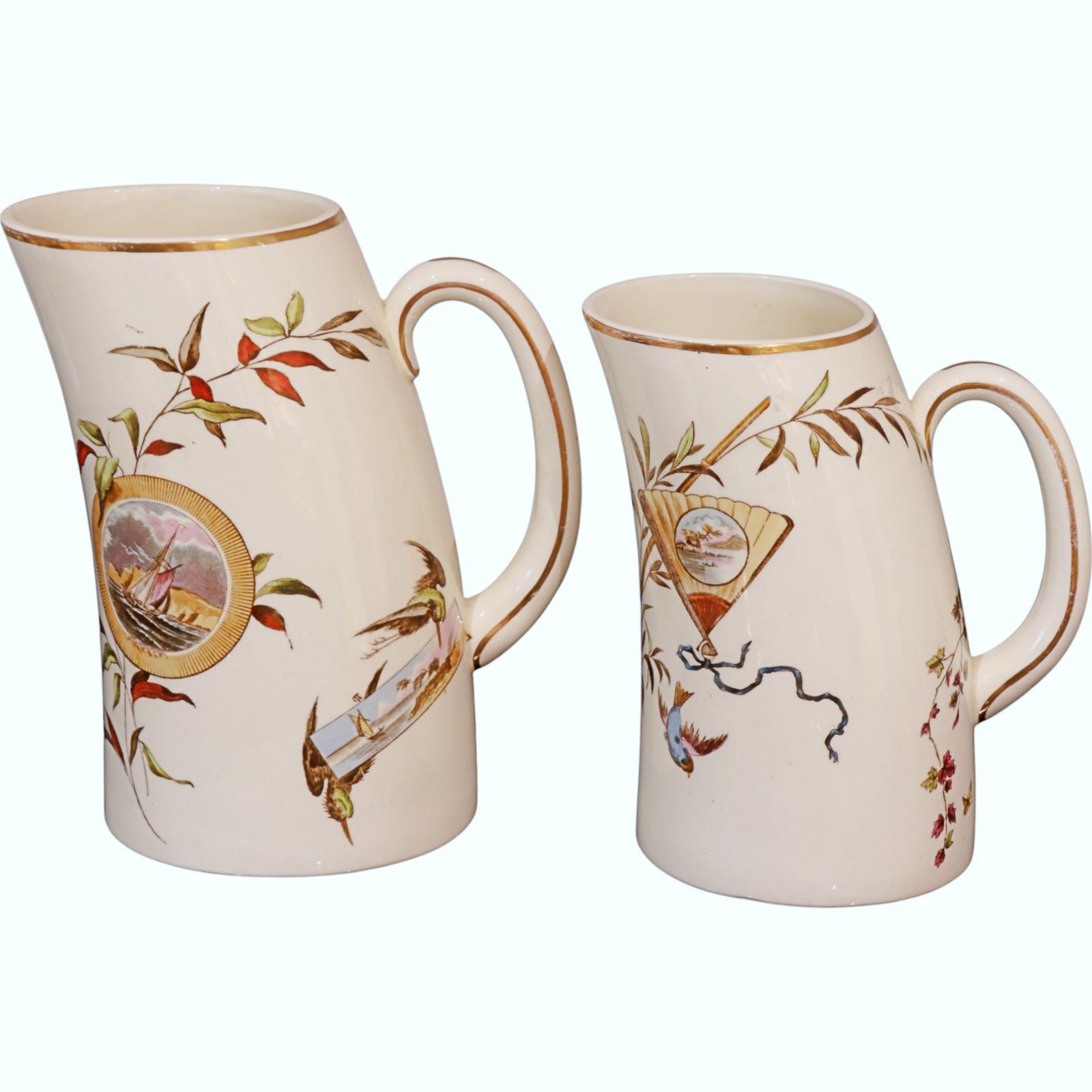 Pair of Aesthetic Pottery Jugs (1 of 7)