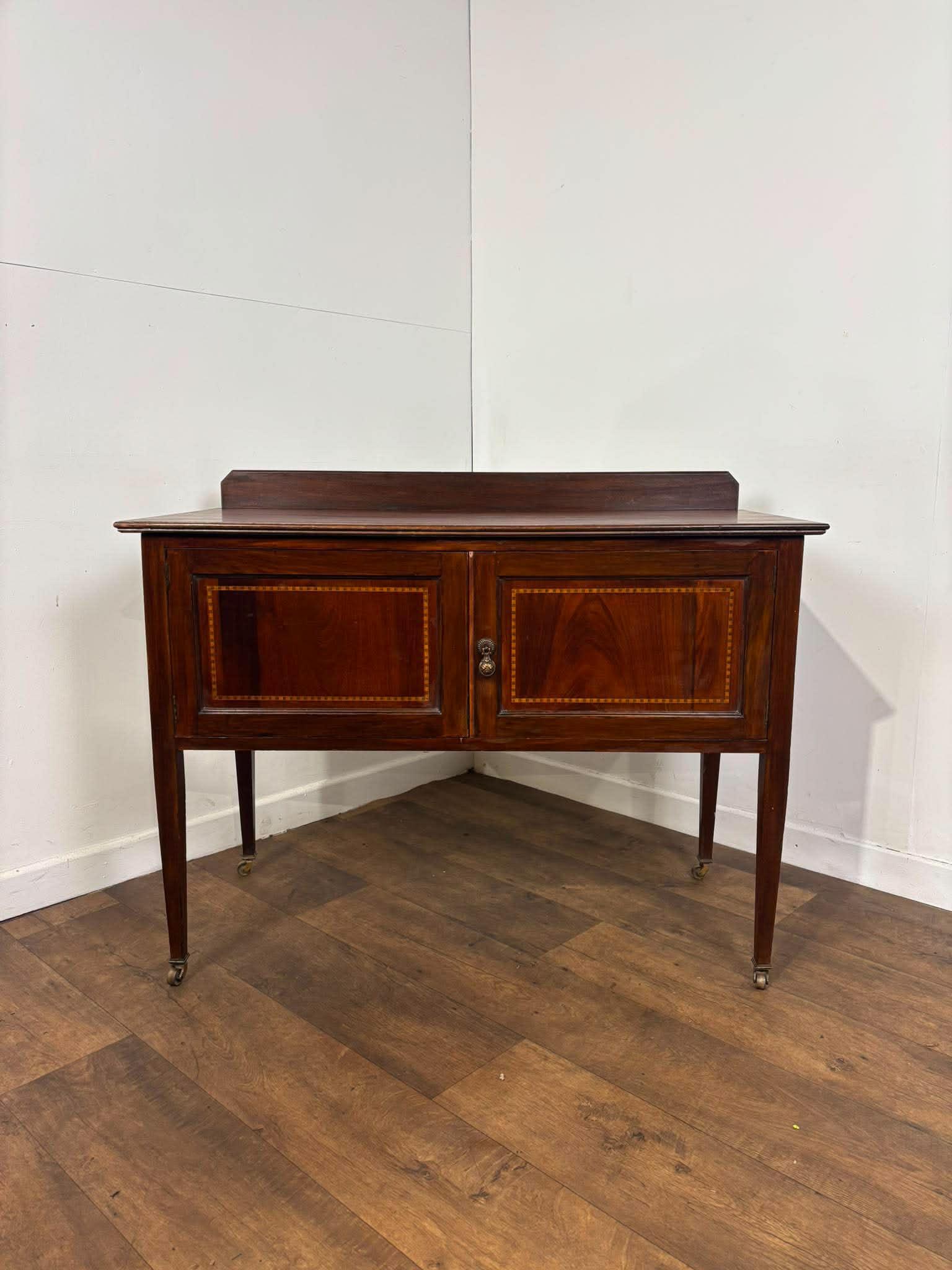 Edwardian Mahogany Inlaid Washstand (1 of 12) Edwardian Mahogany Inlaid Washstand (1 of 12)