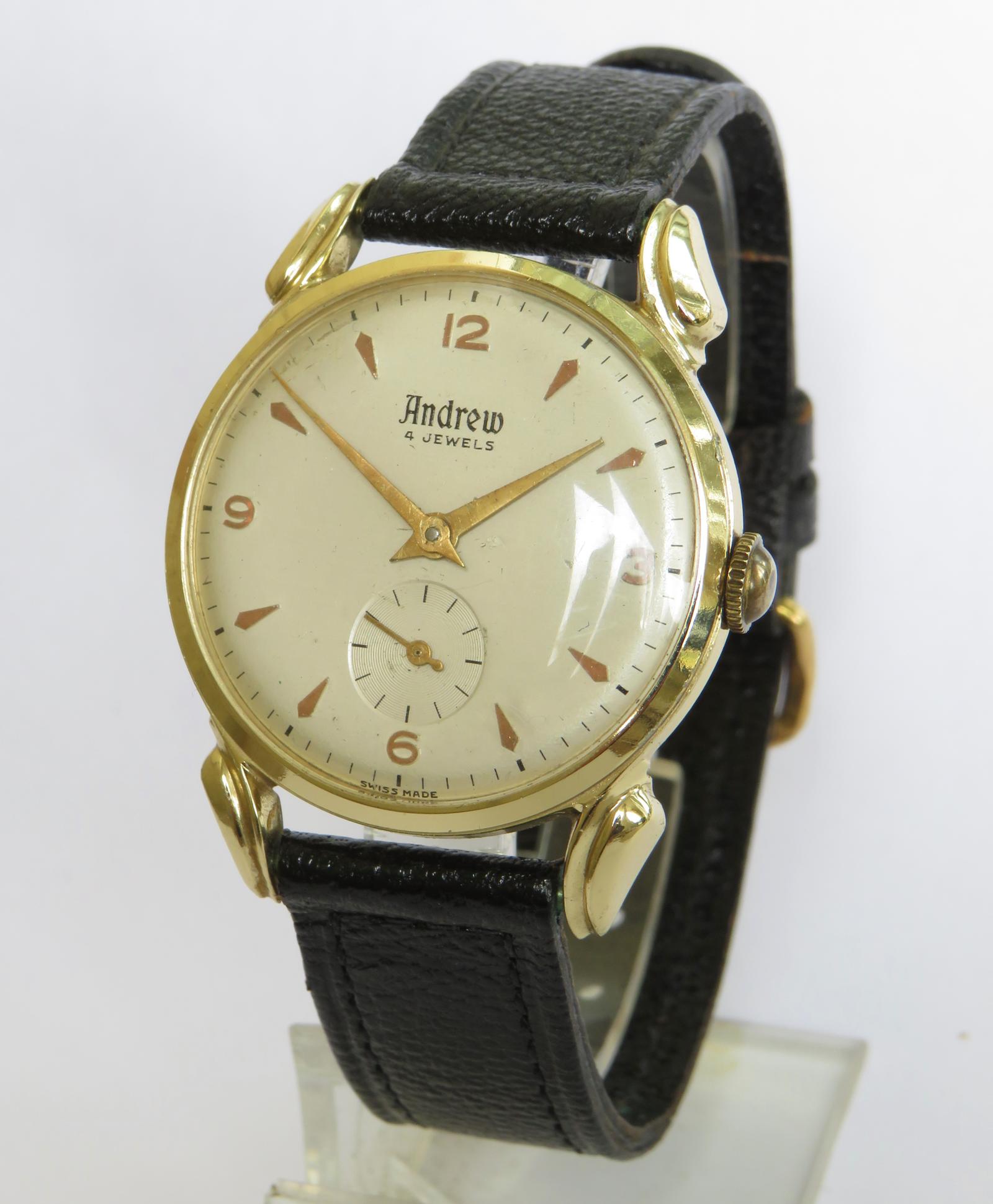 Gents 1950s Andrew Wrist Watch (1 of 5)