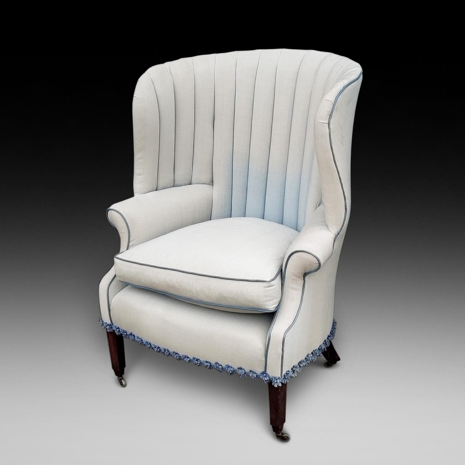 Early 19th Century Mahogany Framed Barrel Back Armchair (1 of 7) Early 19th Century Mahogany Framed Barrel Back Armchair (1 of 7)