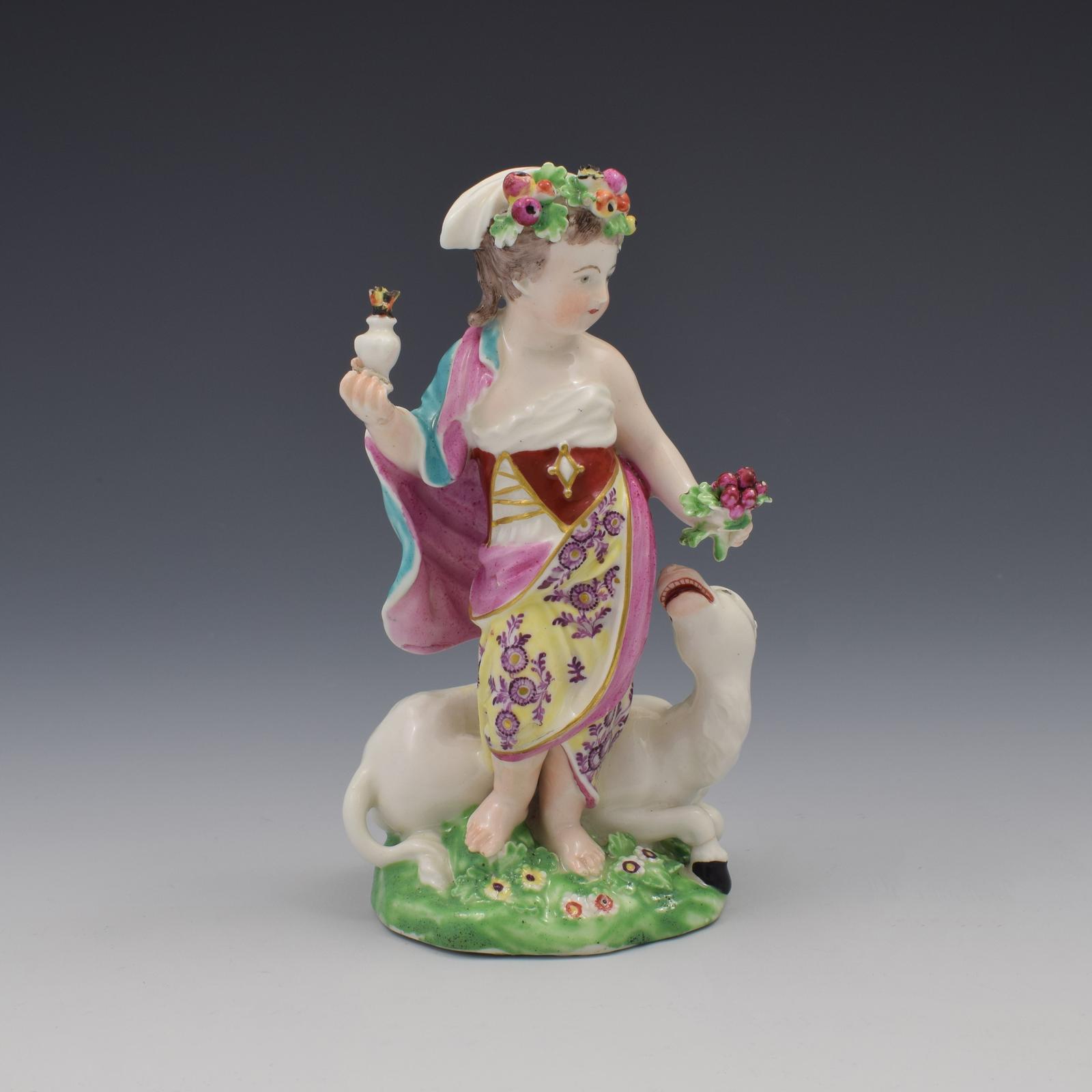 Derby Porcelain Figure of Asia From Four Quarters of The Globe c.1770 (1 of 17)