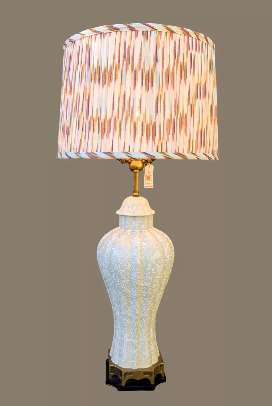 Large Paris Porcelain Table Lamp Qainlong (1 of 7)