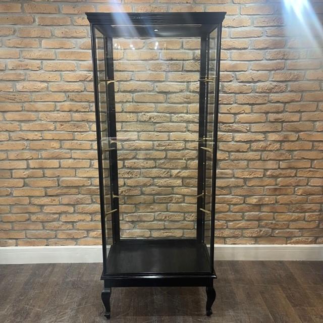 1920s Ebonized Tower Cabinet (1 of 11)