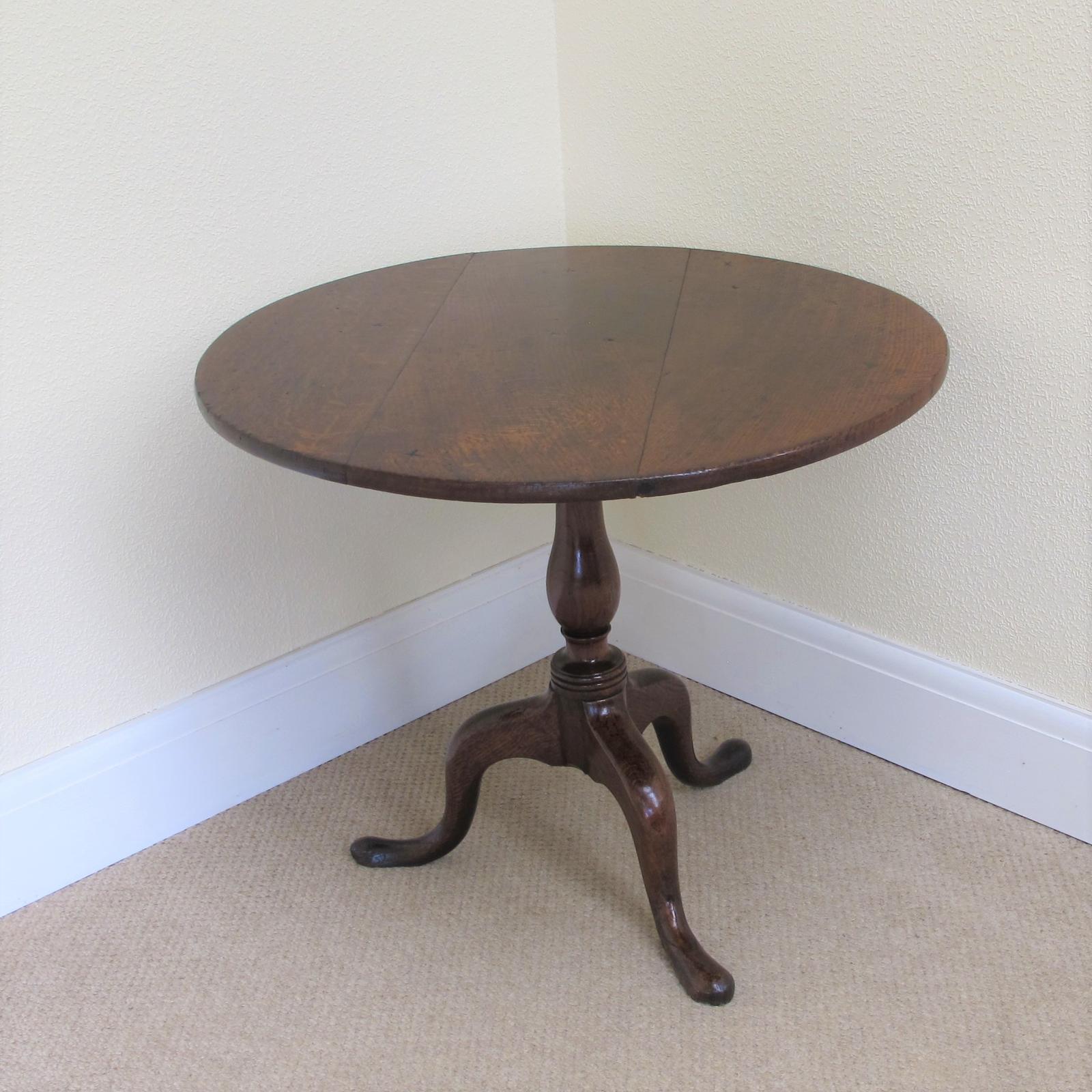 Georgian Oak Tripod Table c.1780 (1 of 4) Georgian Oak Tripod Table c.1780 (1 of 4)