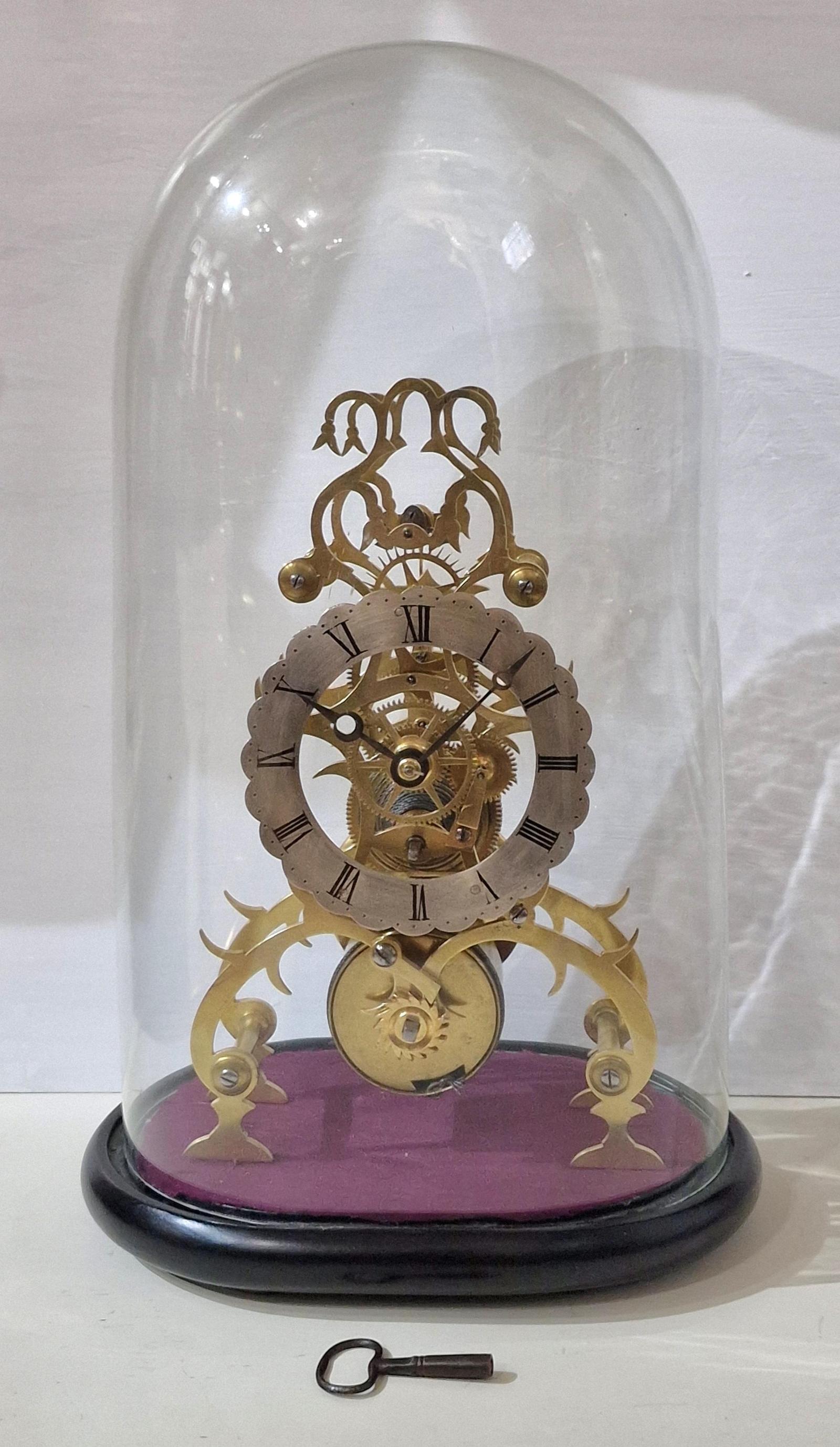 Victorian Fusee Skeleton Clock (1 of 8) Victorian Fusee Skeleton Clock (1 of 8)