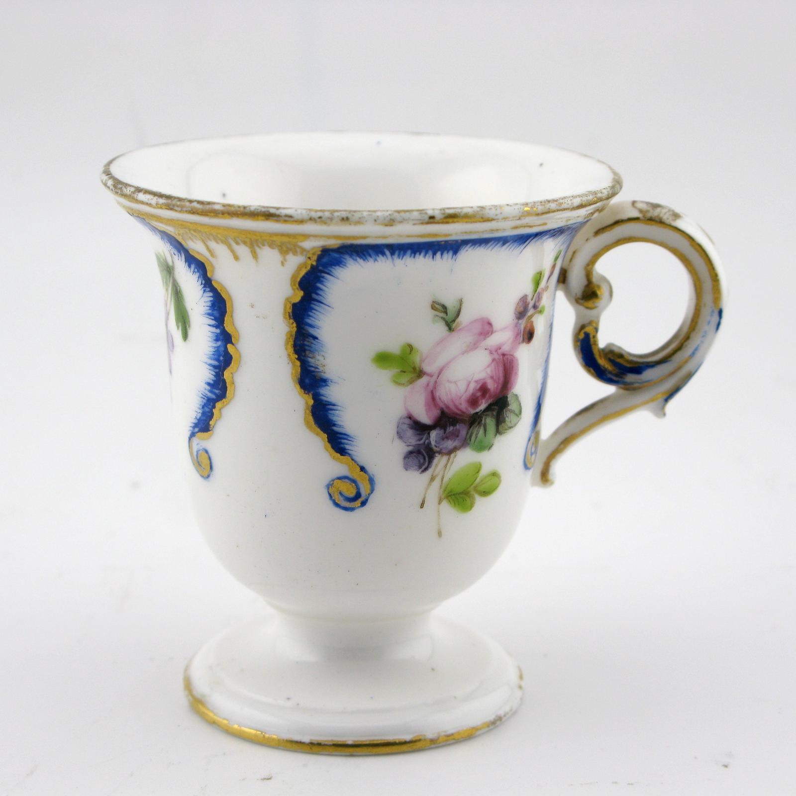 Sevres Porcelain Ice Cup - 18th Century (1785) (1 of 8)
