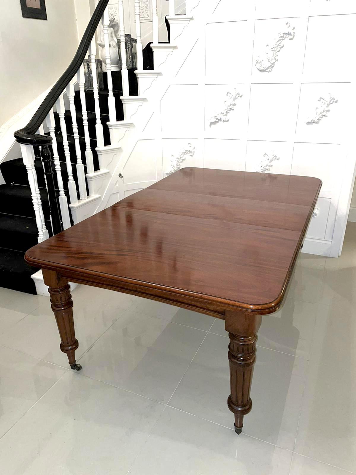 Quality Antique Victorian Mahogany Extending Dining Table (1 of 6) Quality Antique Victorian Mahogany Extending Dining Table (1 of 6)