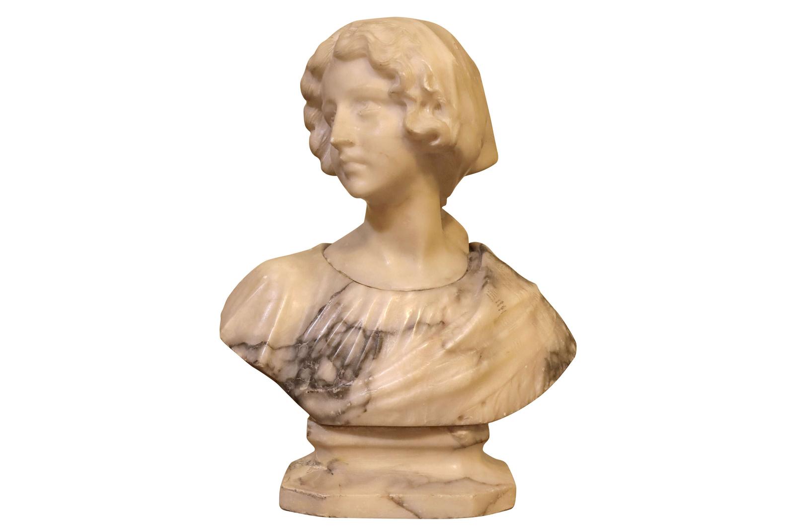 Victorian Marble Bust of a Young Woman, c.1850–1870 (1 of 3) Victorian Marble Bust of a Young Woman, c.1850–1870 (1 of 3)