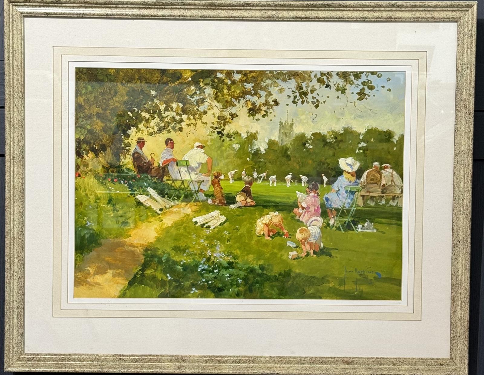 Oil on Board "Our Man is  in" by John Haskins (1 of 6)