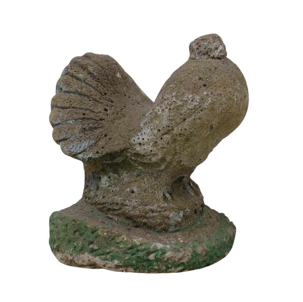 English Stone Weathered Garden Dove Ornament (1 of 6) English Stone Weathered Garden Dove Ornament (1 of 6)