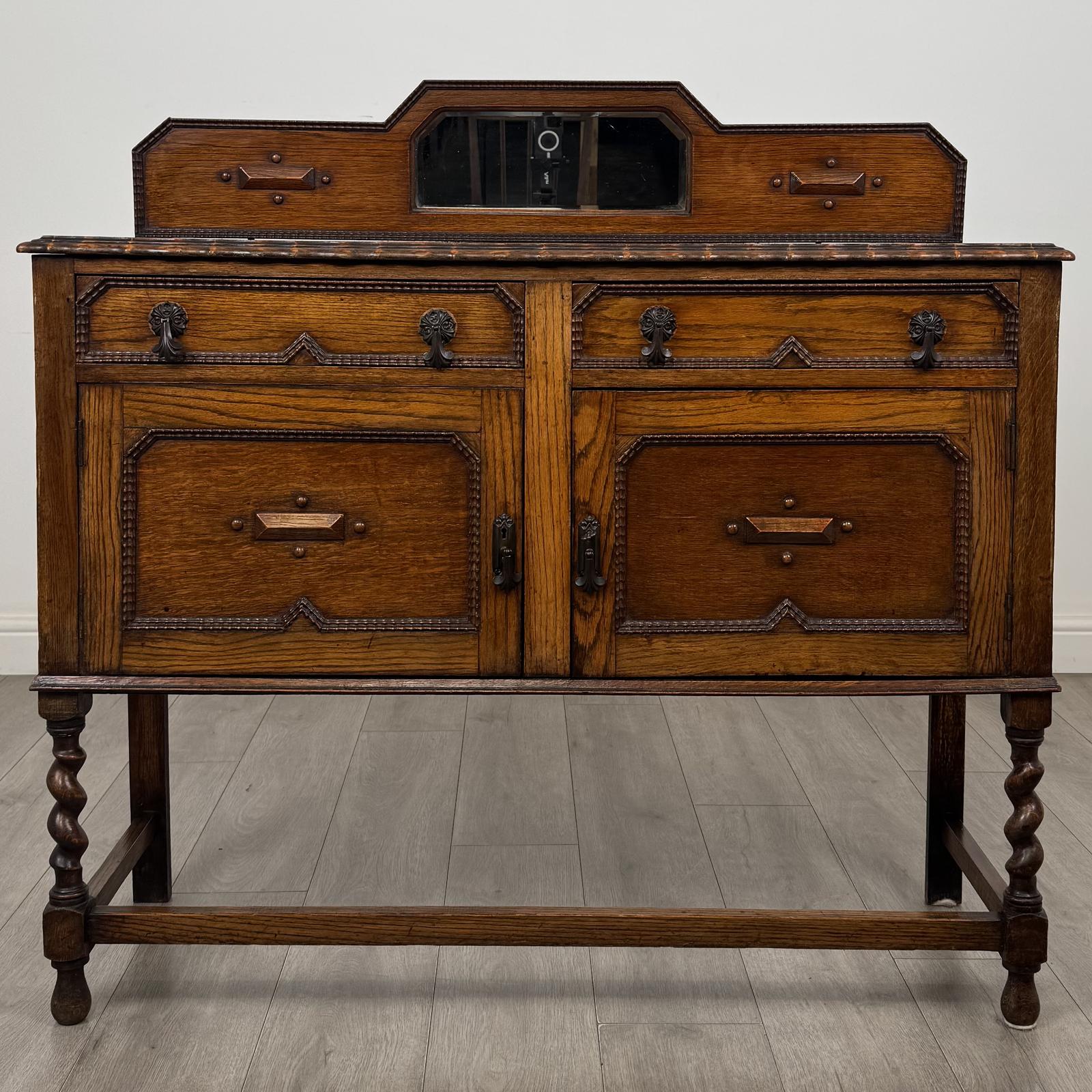Antique 20th Century Edwardian Sideboard In Golden Oak (1 of 12) Antique 20th Century Edwardian Sideboard In Golden Oak (1 of 12)