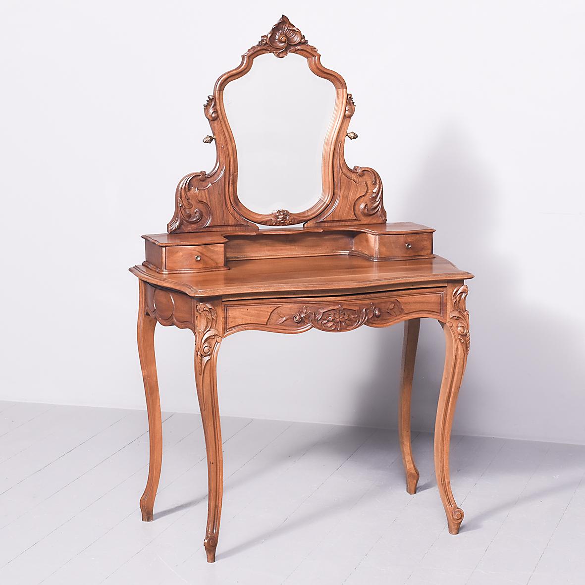 French Walnut Dressing Table (1 of 14) French Walnut Dressing Table (1 of 14)