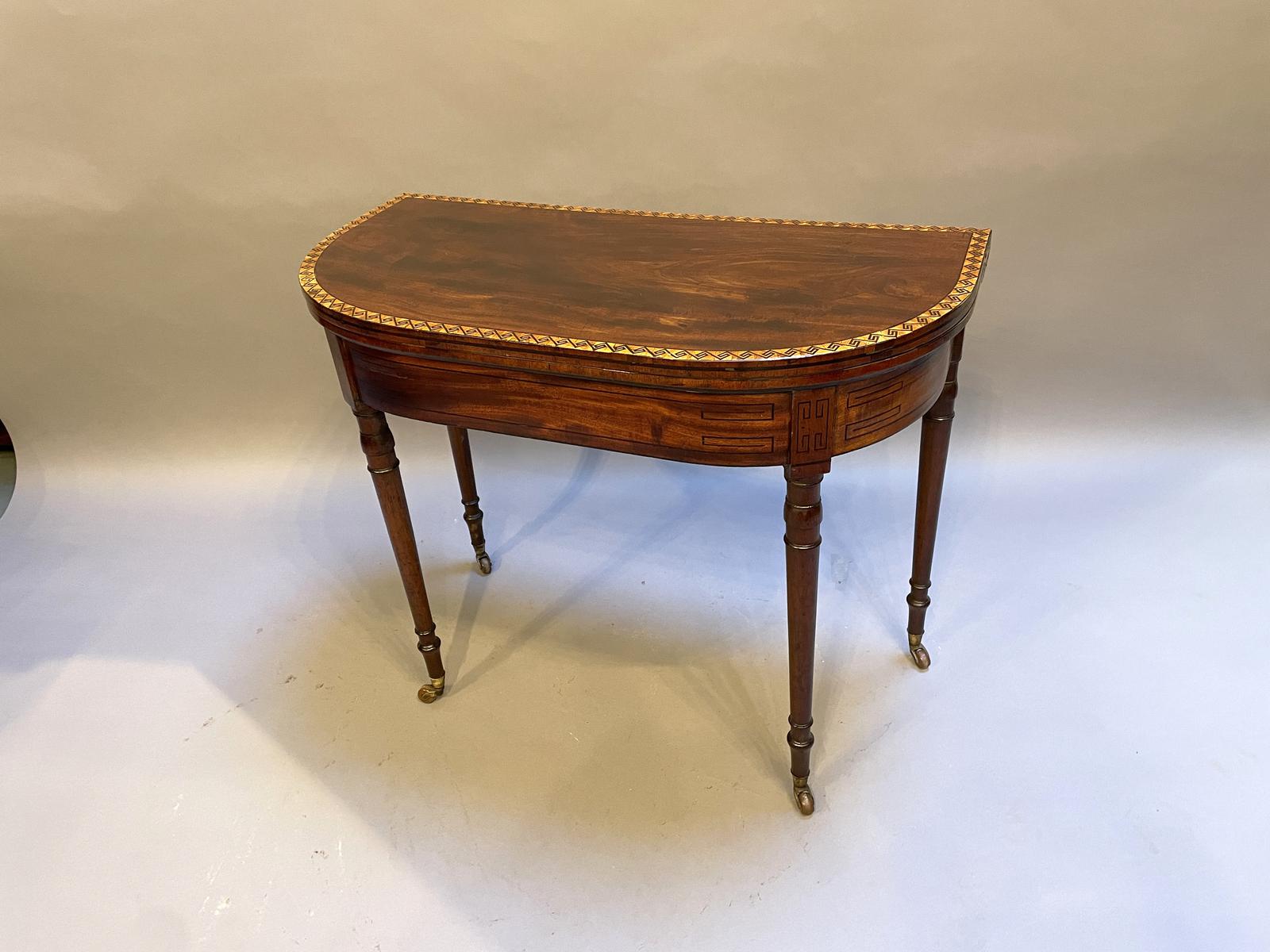 Regency Mahogany Card Table (1 of 12) Regency Mahogany Card Table (1 of 12)