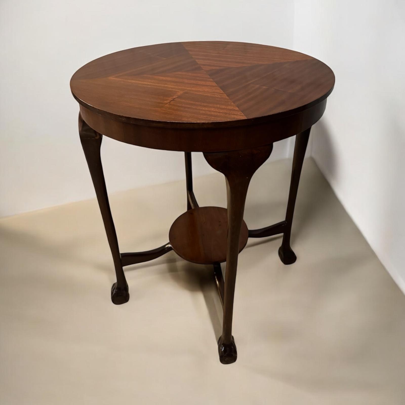 Antique Edwardian Occasional Table / Made in England c.1910 (1 of 10)