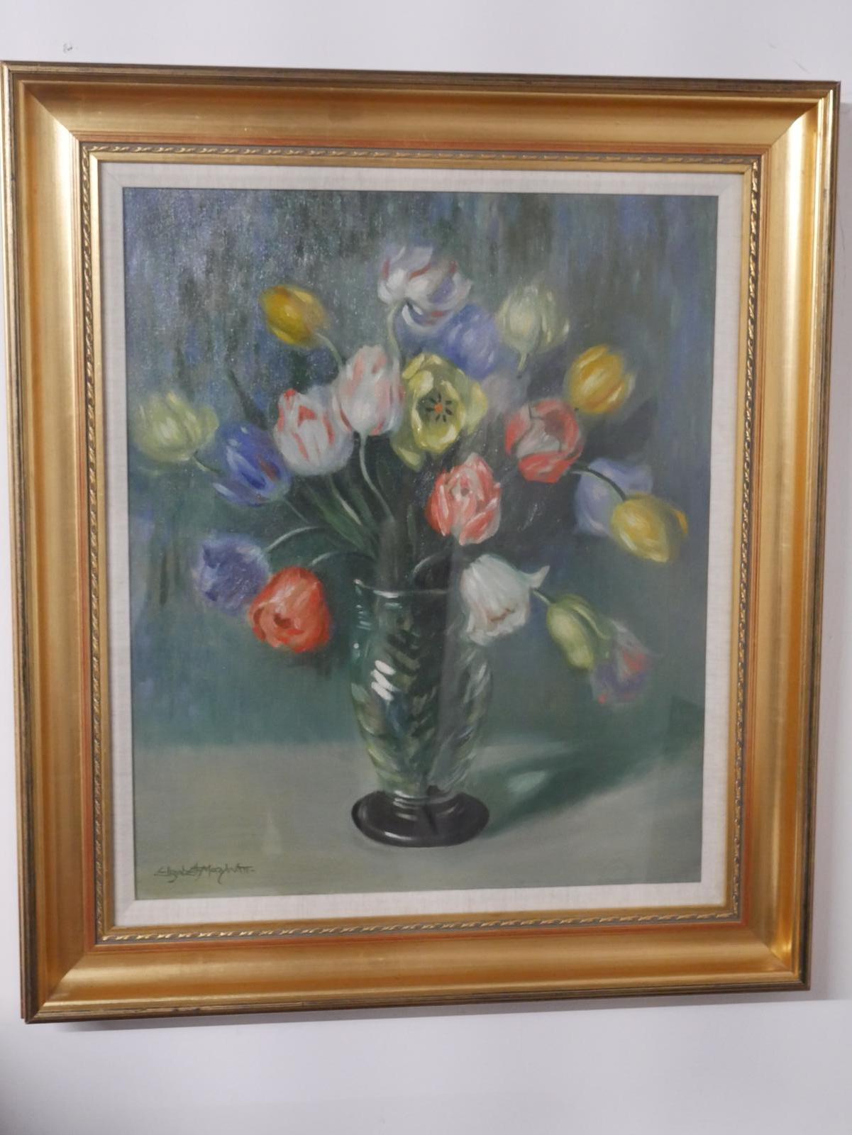 Scottish Painting Bunch of Tulips (1 of 5) Scottish Painting Bunch of Tulips (1 of 5)