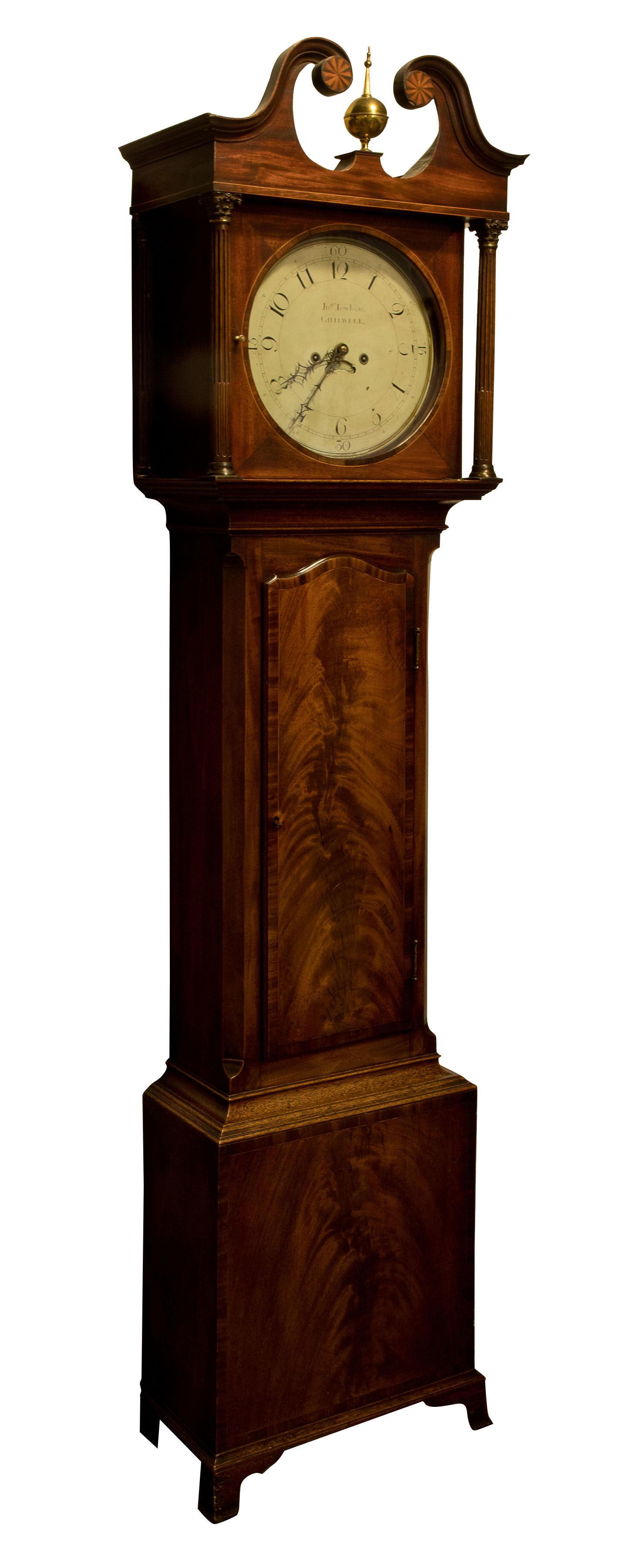 19thc 8 Day Mahogany Longcase Clock (1 of 1) 19thc 8 Day Mahogany Longcase Clock (1 of 1)