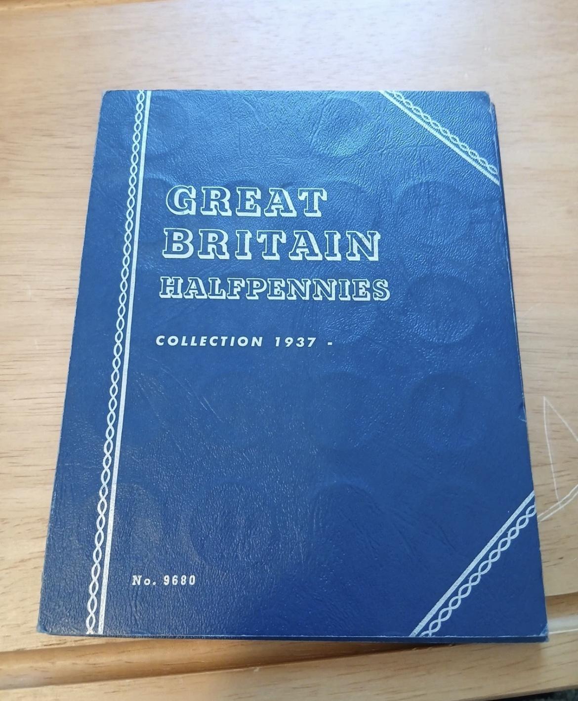 Great Britain Halfpennies Collection 1937-1967 (1 of 6)