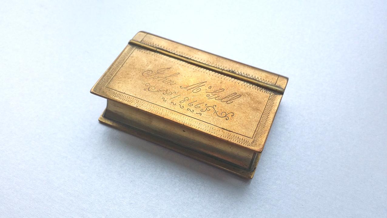Brass Vesta / Match Case Box (1 of 6)