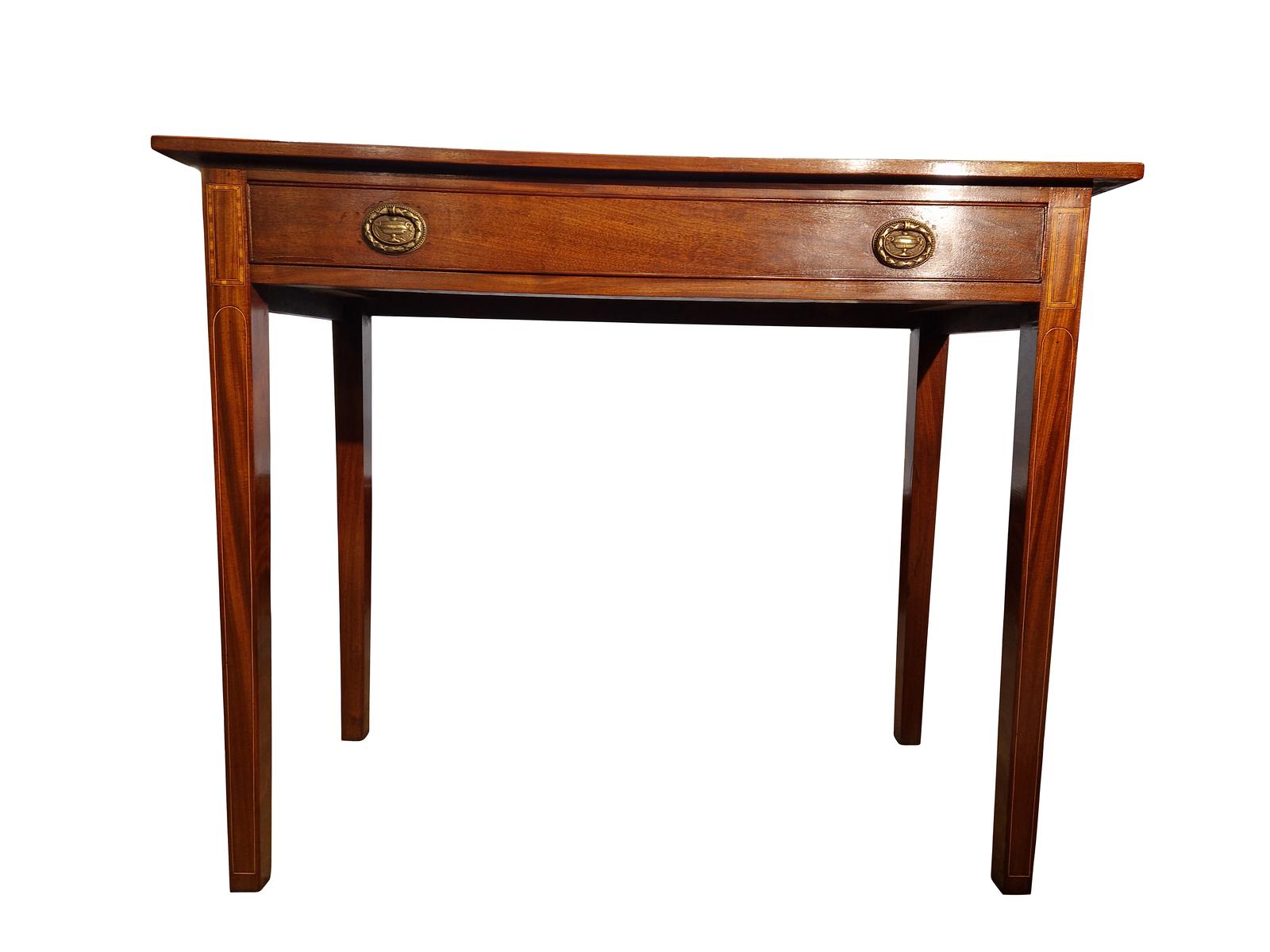 Georgian Mahogany Side Table c1810 (1 of 1)