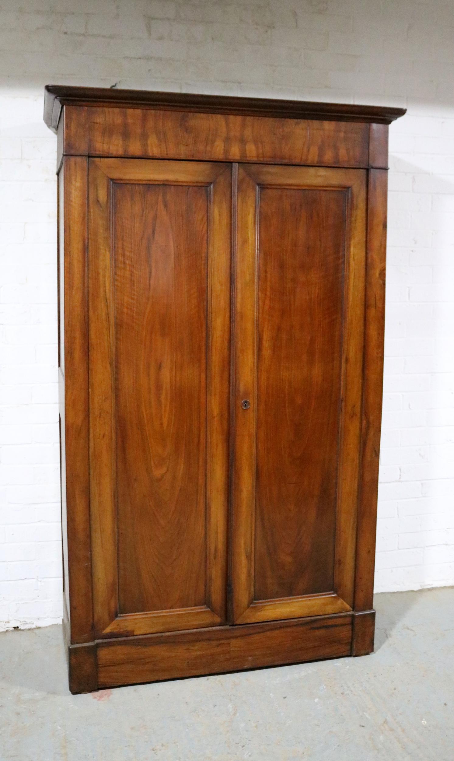 Late 19th Century French Cherrywood Wardrobe (1 of 10) Late 19th Century French Cherrywood Wardrobe (1 of 10)