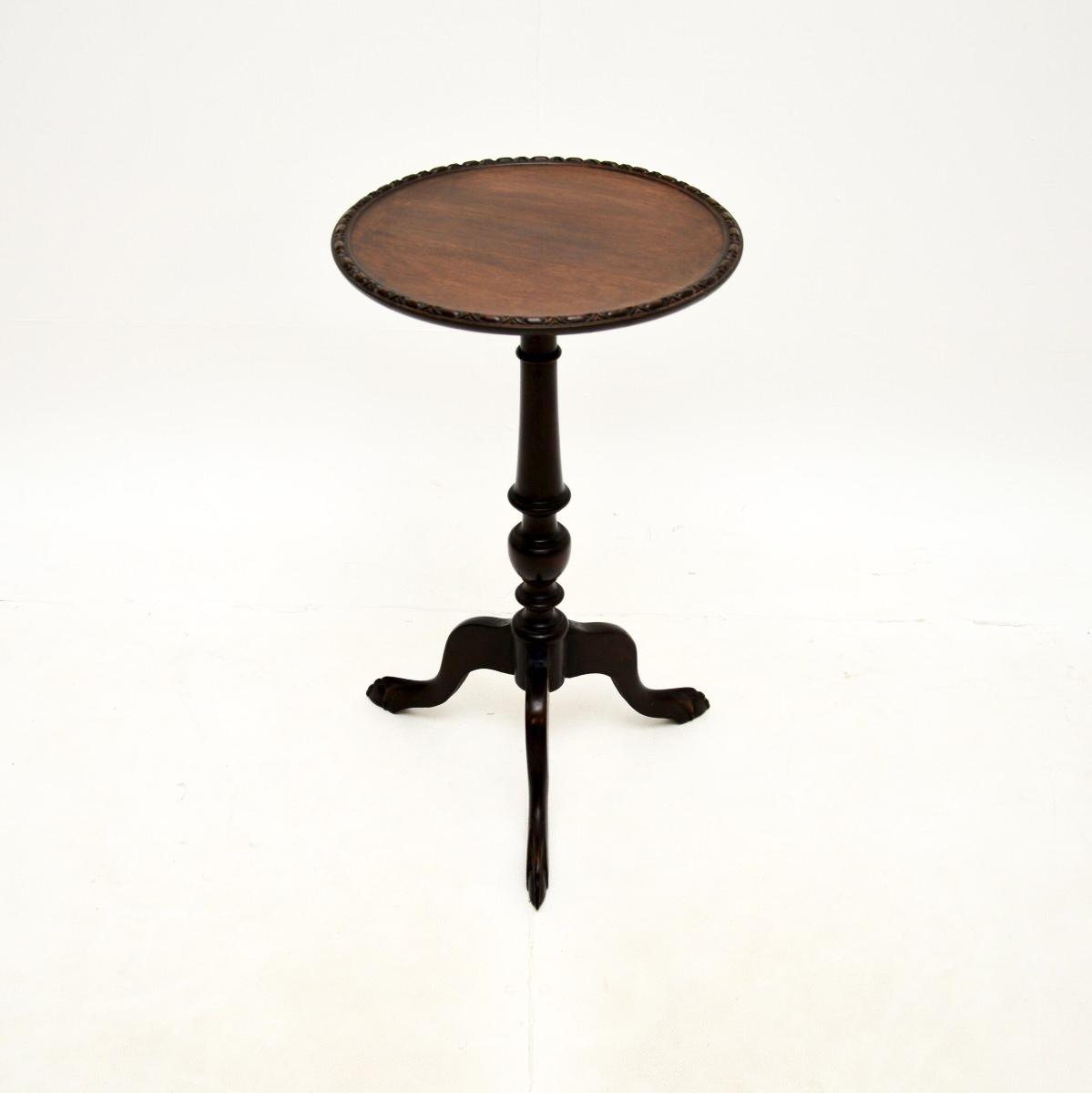 Antique Mahogany Wine Table (1 of 6)