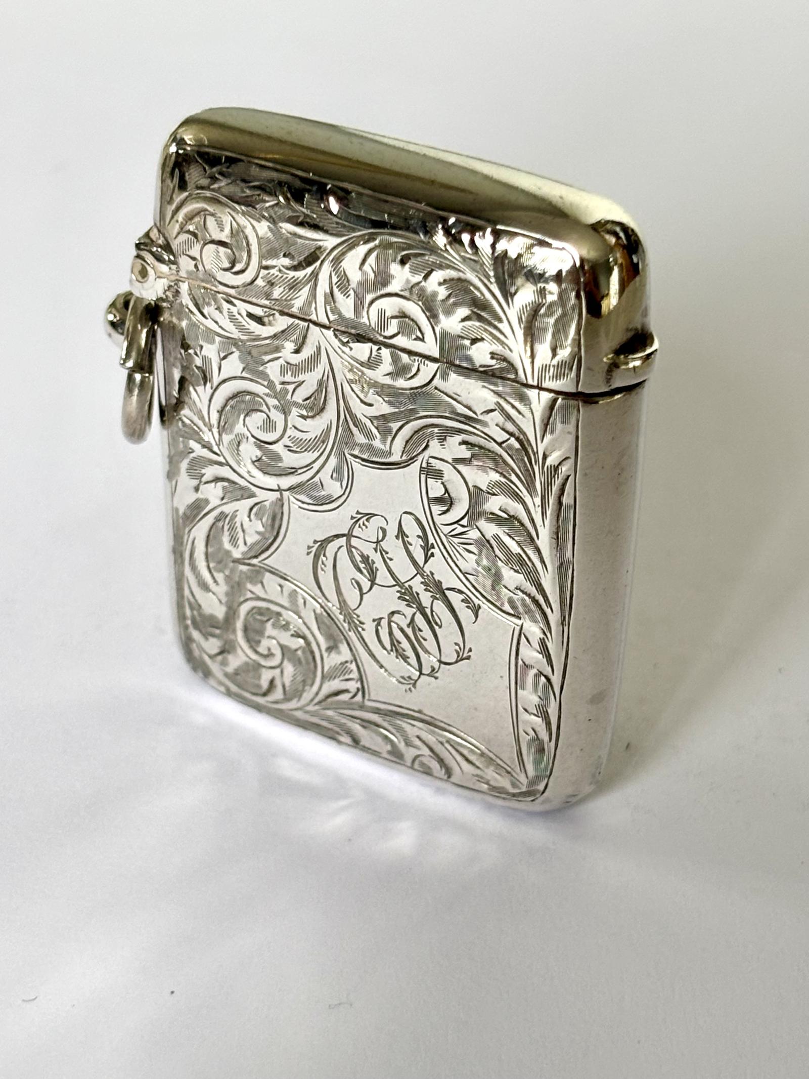 Edwardian Silver Gilt Vesta Case WILLIAM HAIR HASELER Birmingham 1903 (1 of 7) Edwardian Silver Gilt Vesta Case WILLIAM HAIR HASELER Birmingham 1903 (1 of 7)