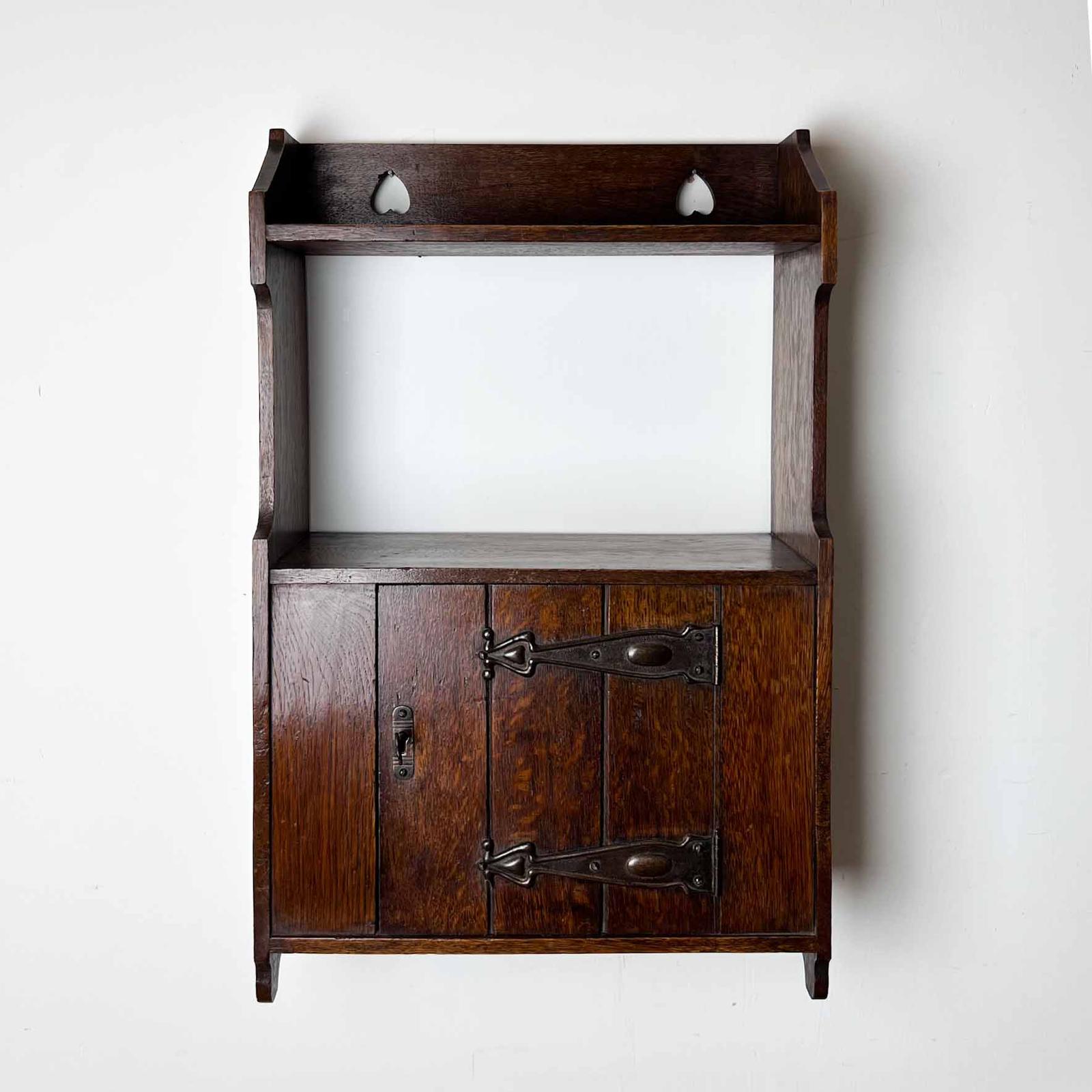 Arts & Crafts Hanging Shelf Cabinet (1 of 14) Arts & Crafts Hanging Shelf Cabinet (1 of 14)