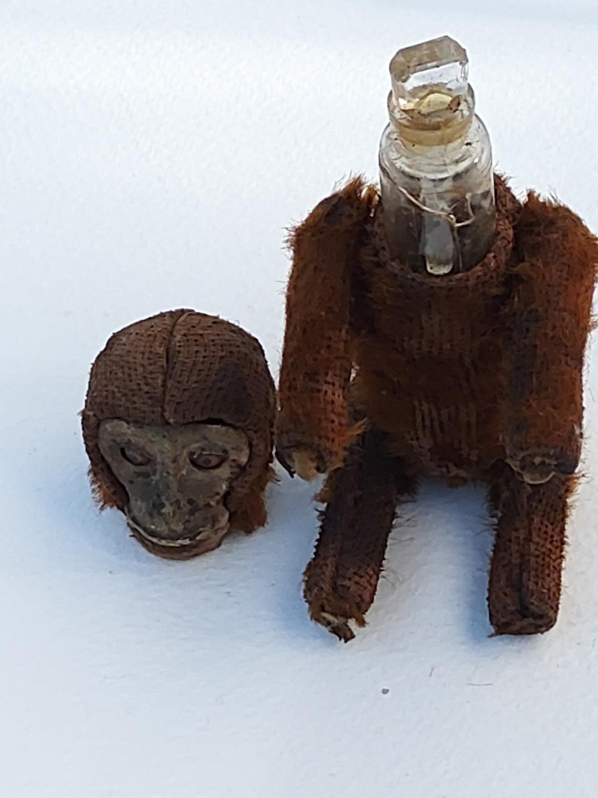 Schuco Monkey Perfume Bottle (1 of 8) Schuco Monkey Perfume Bottle (1 of 8)