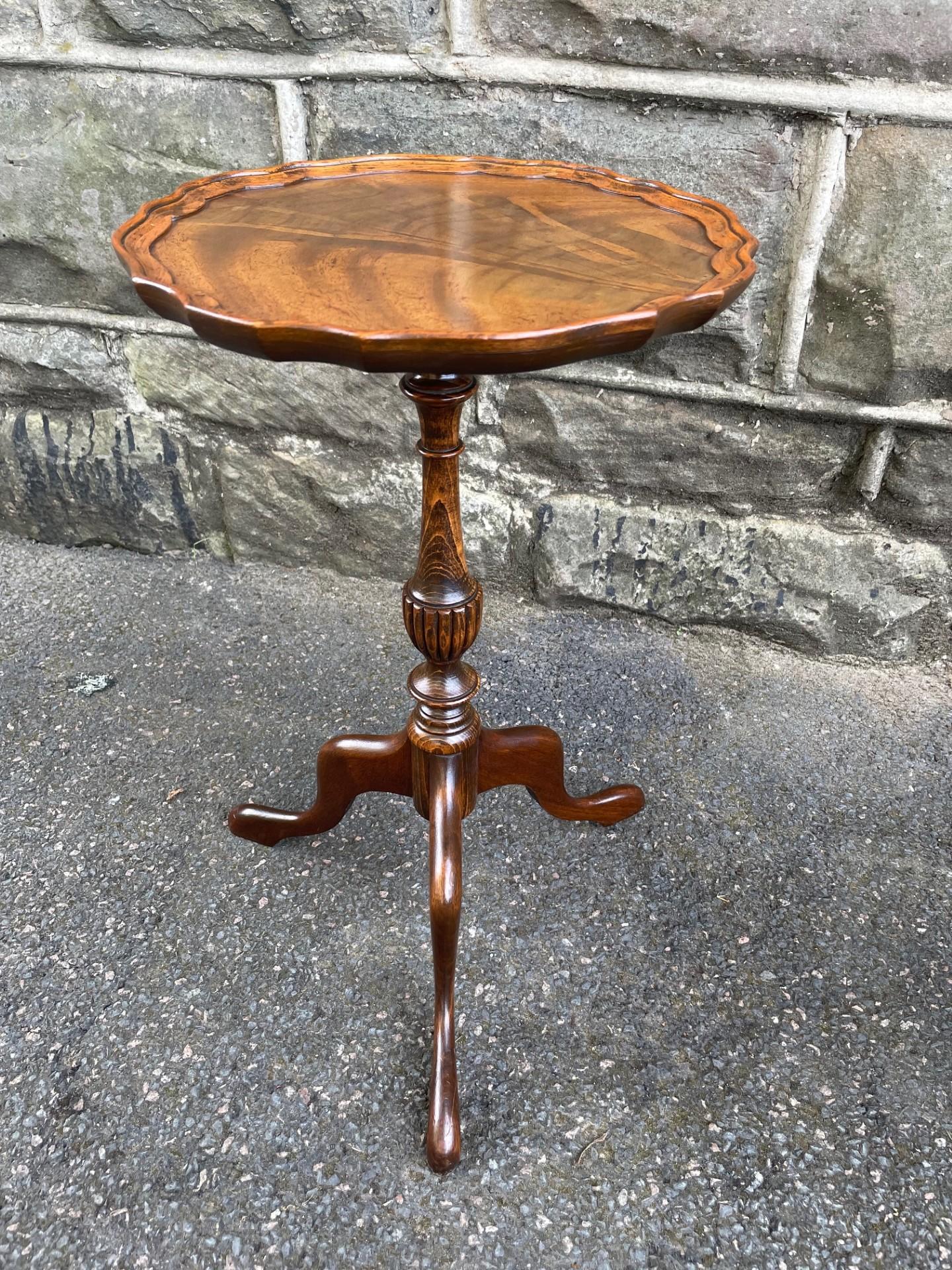 Walnut Tripod Tables - main image