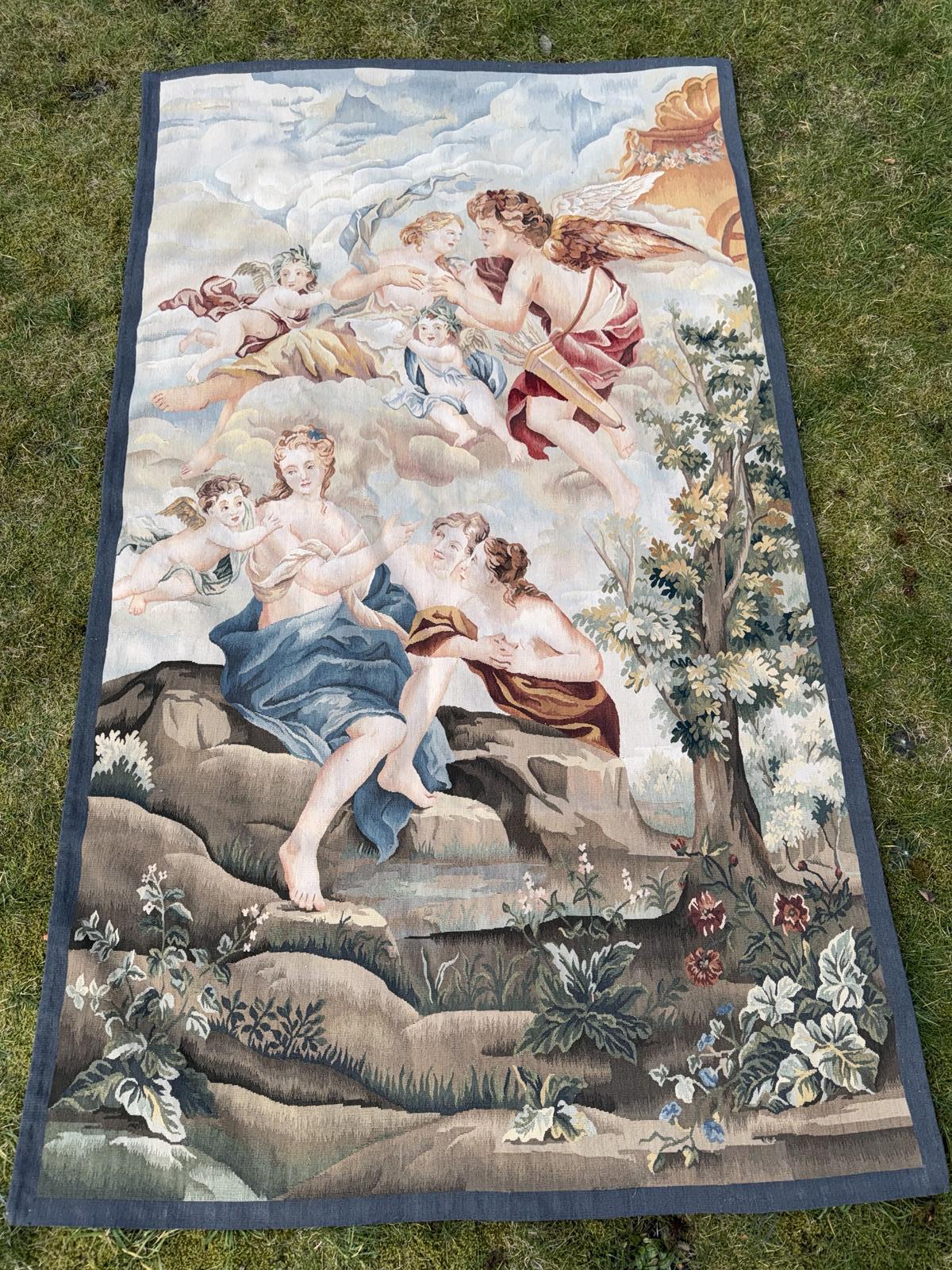 Large Aubusson Tapestry (1 of 5)