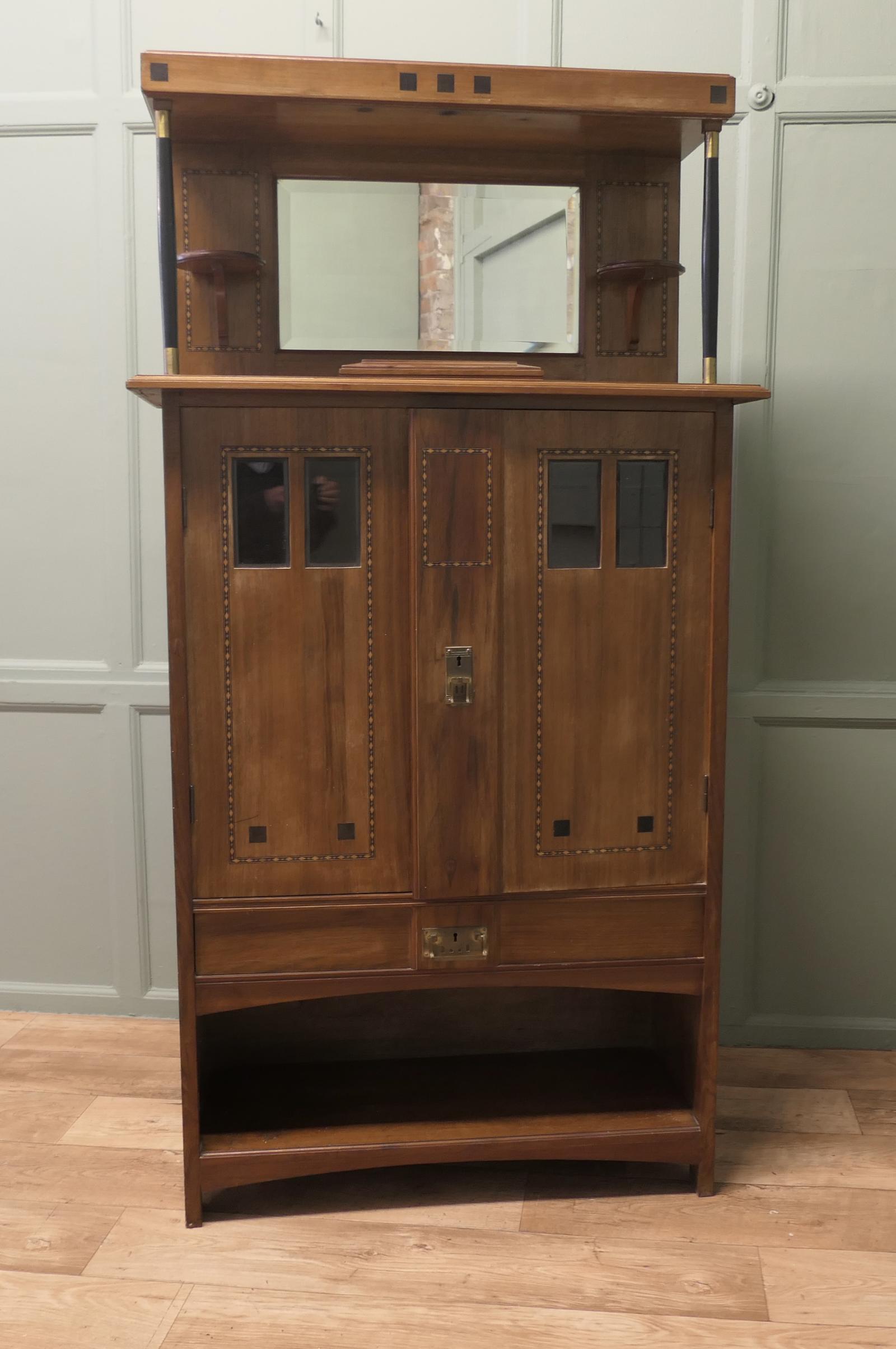 Stylish Secessionist Cocktail Display Cabinet (1 of 7) Stylish Secessionist Cocktail Display Cabinet (1 of 7)