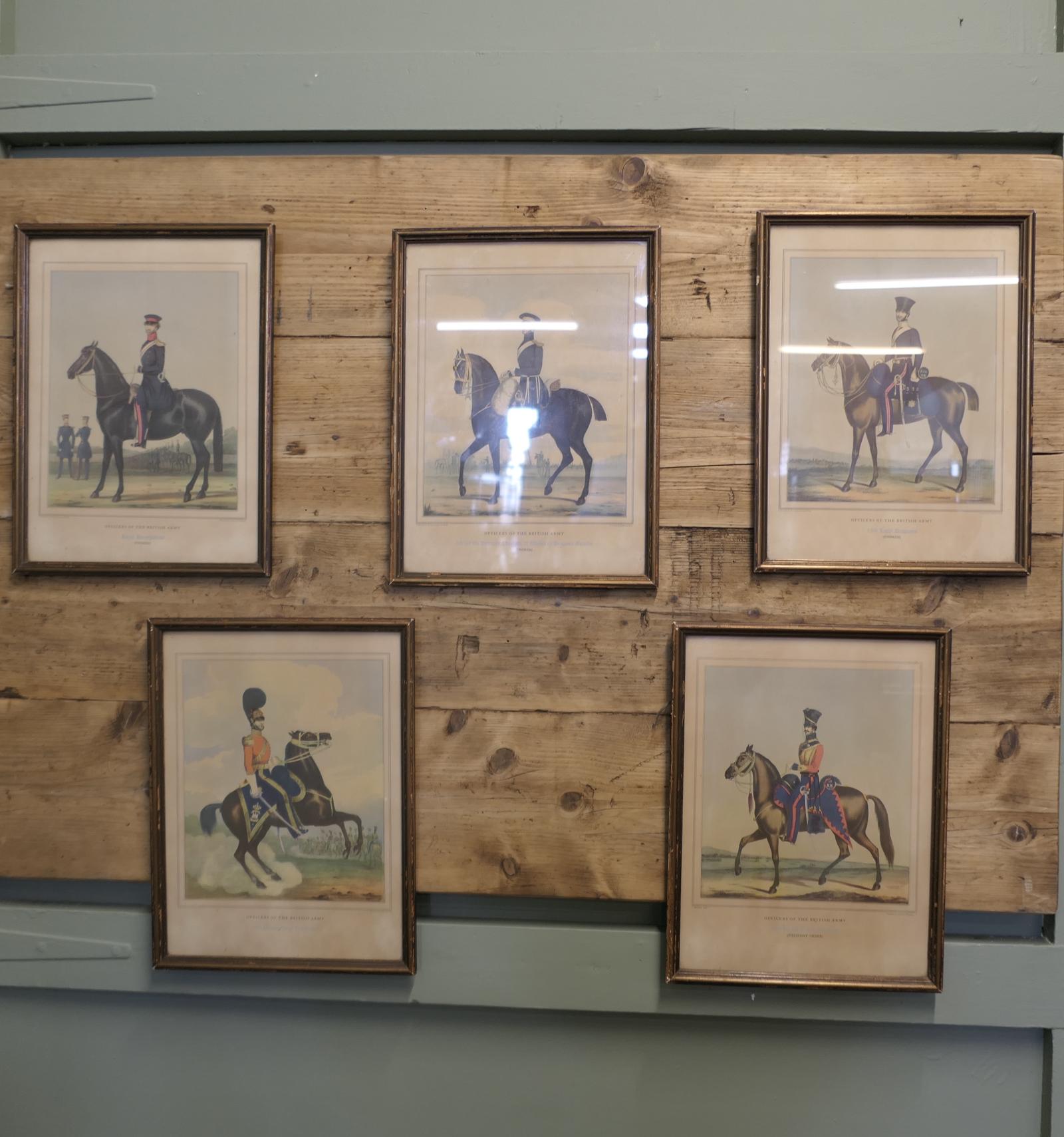 5 Officers of the British Army Pictures (1 of 12)