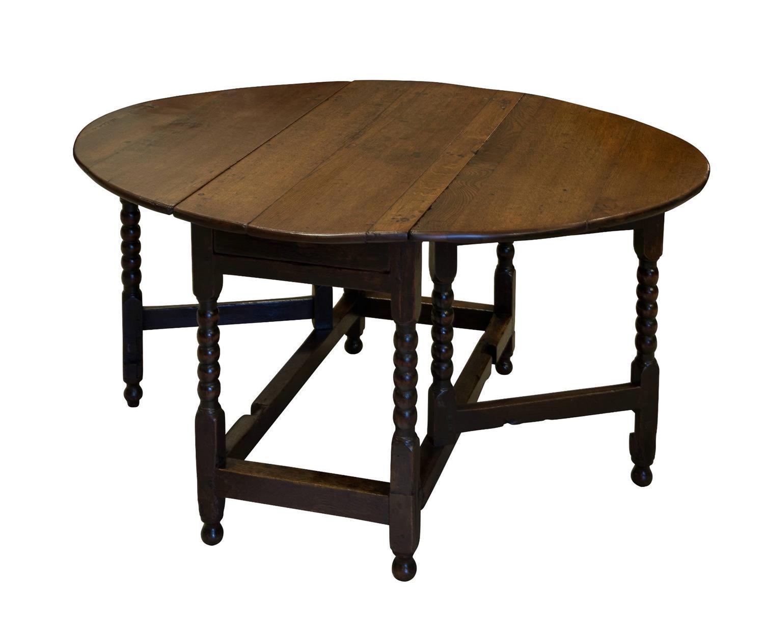 Oak Gateleg Table c.1700 (1 of 1) Oak Gateleg Table c.1700 (1 of 1)